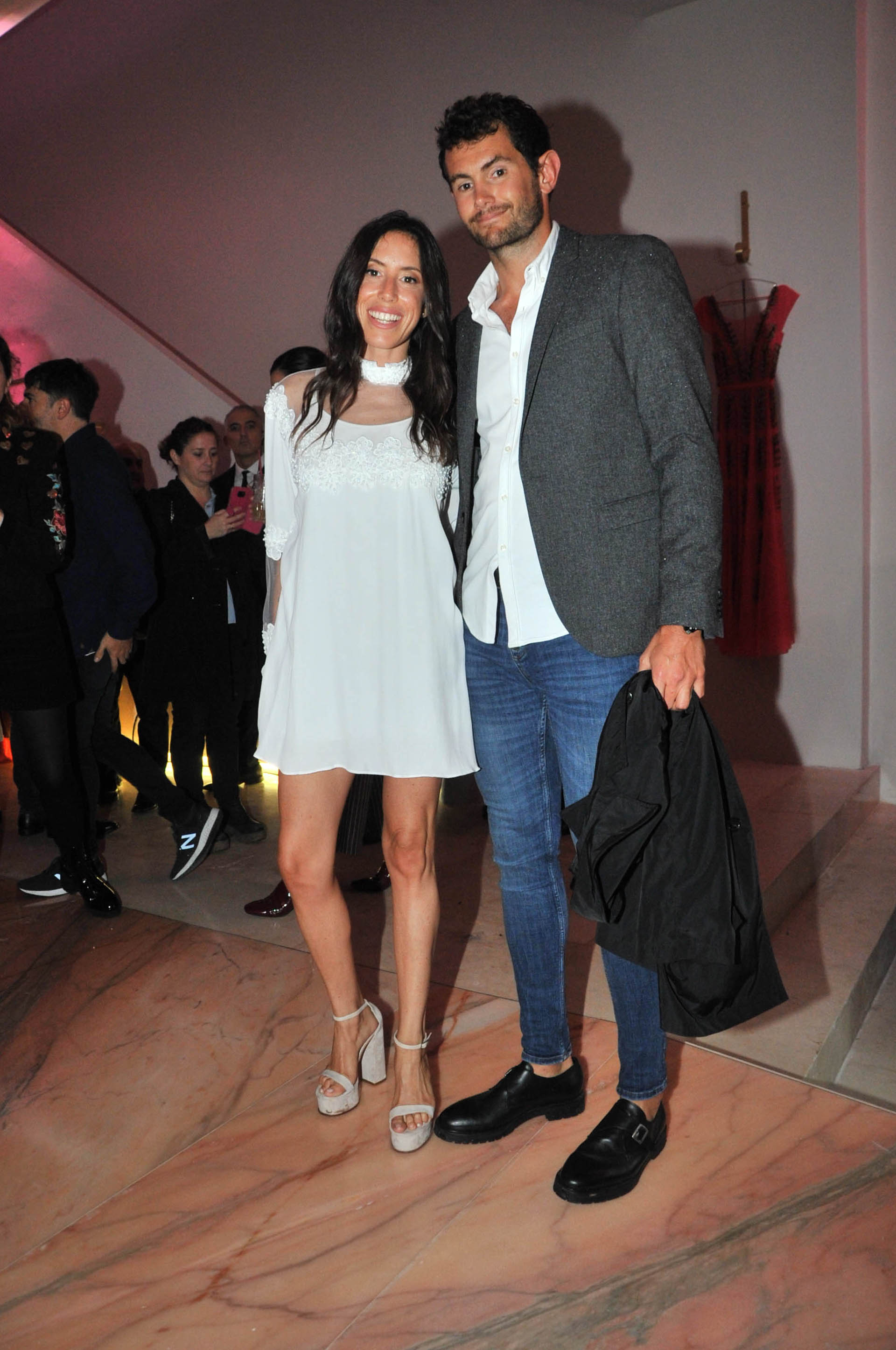 Sofía Sarkany y su pareja Tomi Allende