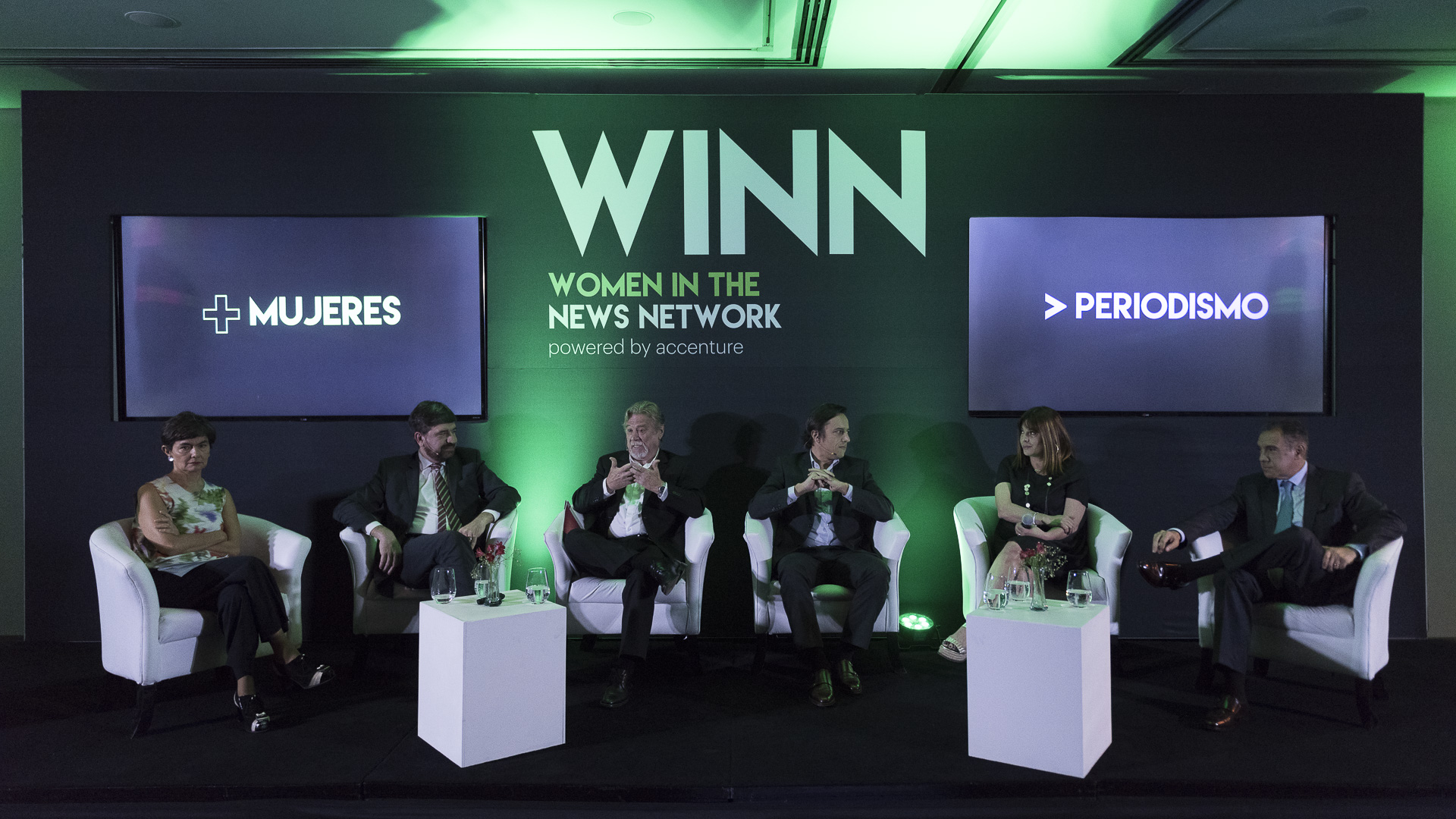 Panel sobre “El periodismo del futuro”, moderado por María Eugenia Estenssoro y Ana Gerchenson