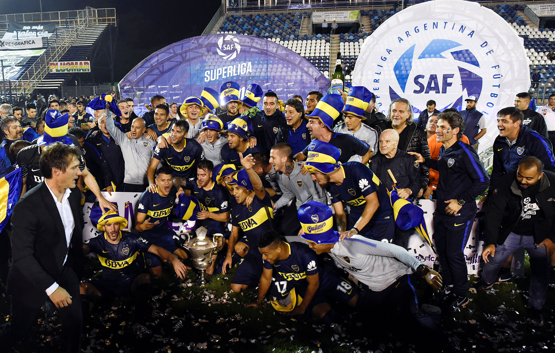 Boca bicampeón del fútbol argentino (REUTERS)