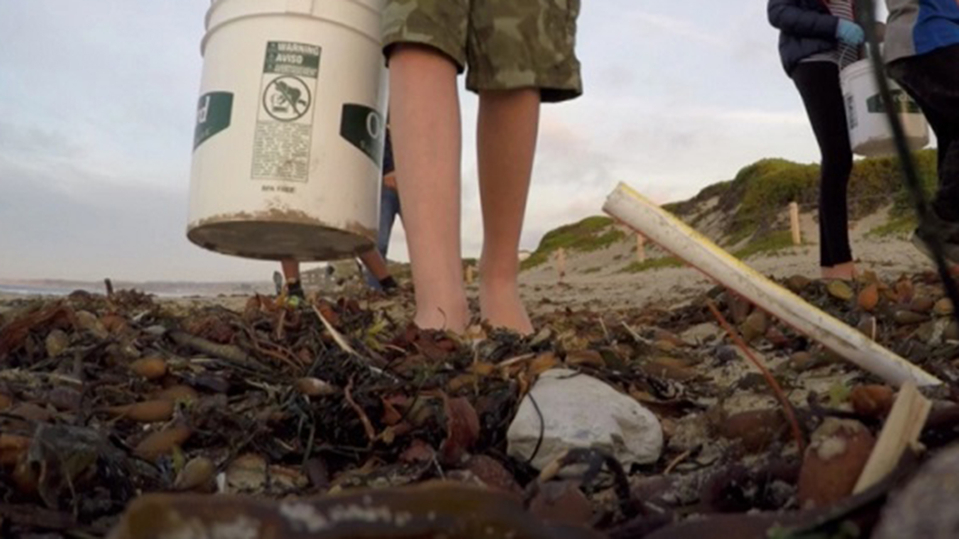 La mayoría de los residuos que llegan al mar son plásticos de un único uso