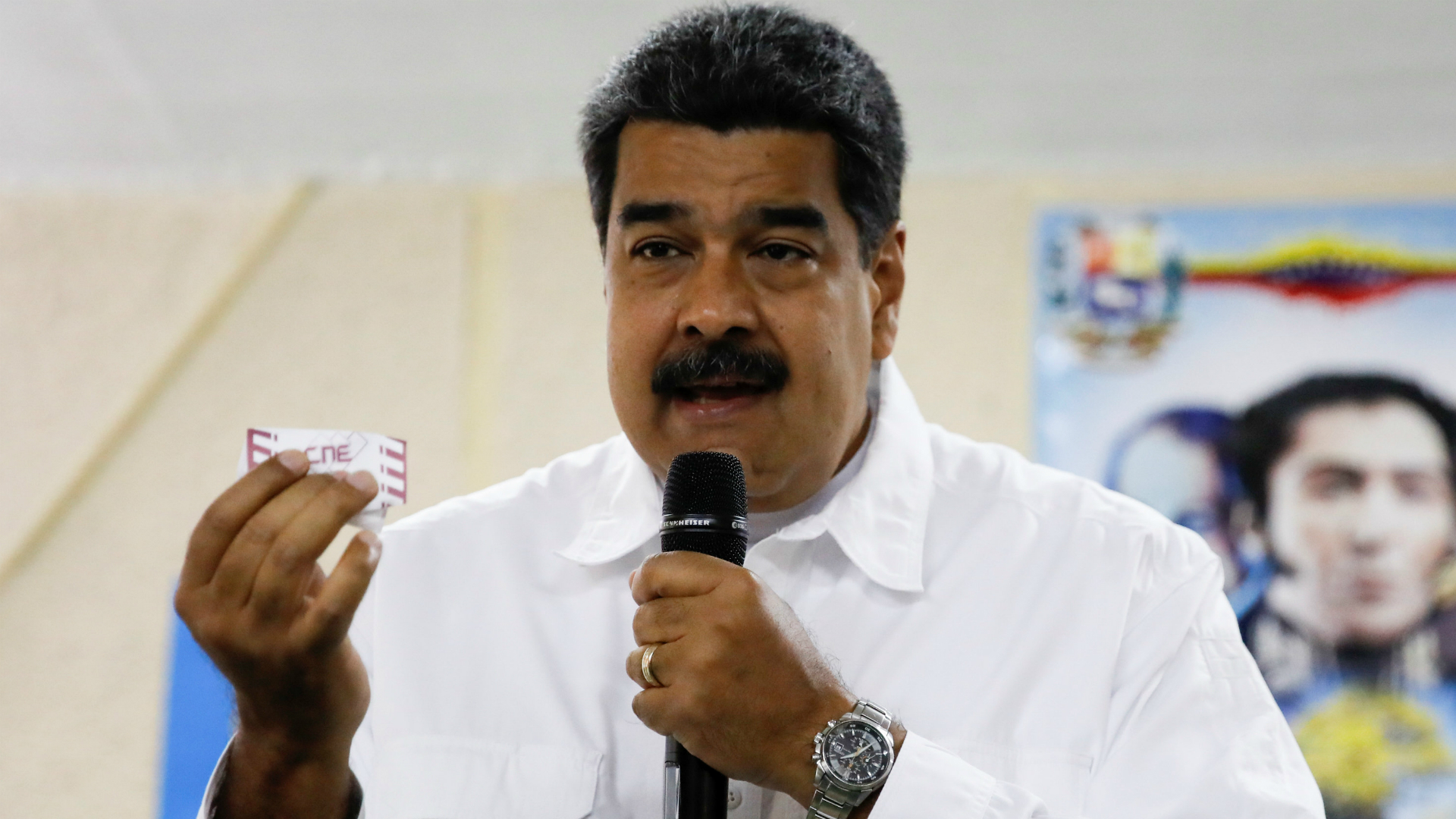 Nicolás Maduro.