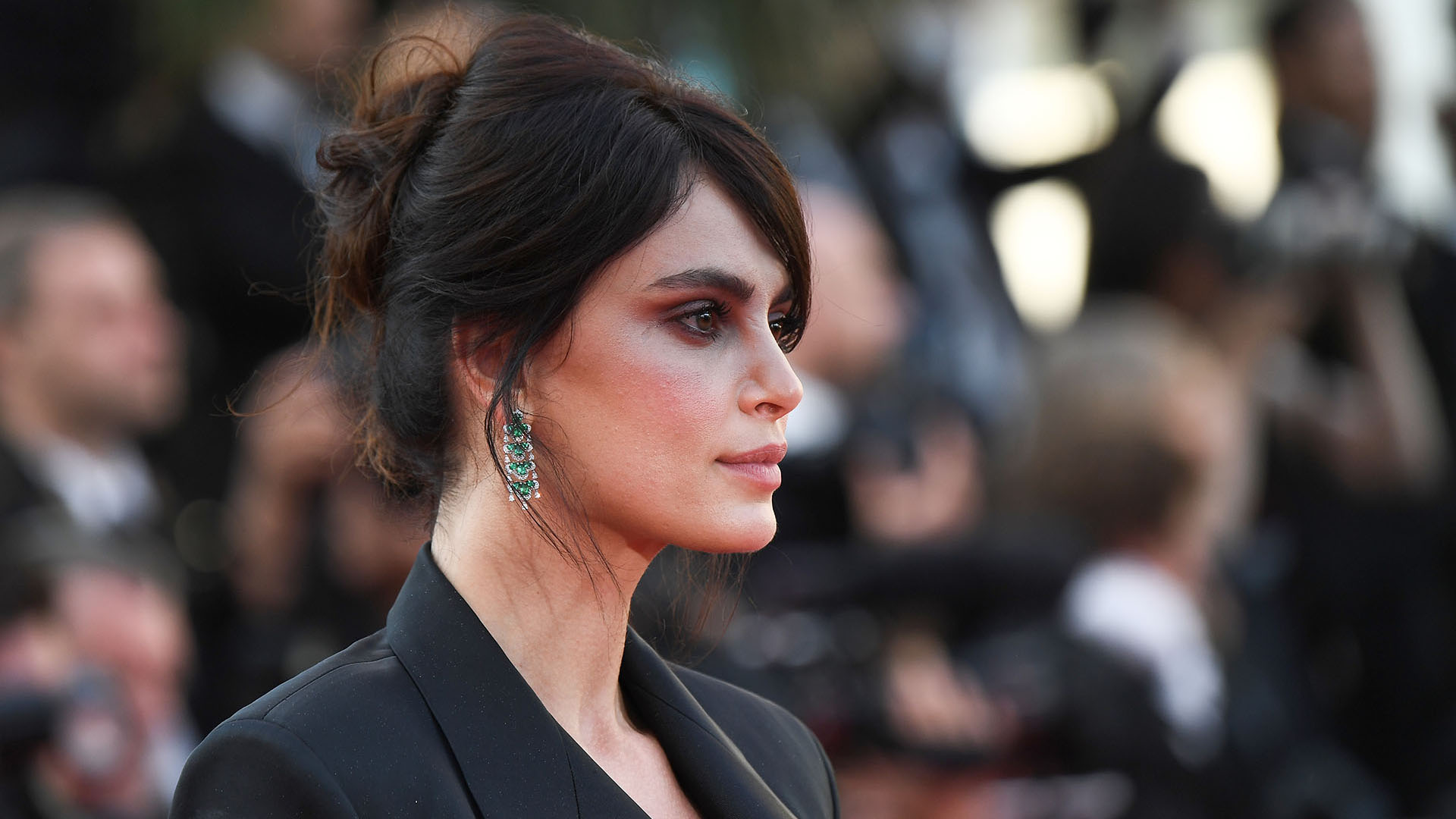 La modelo rumana Catrinel Menghia (AFP)