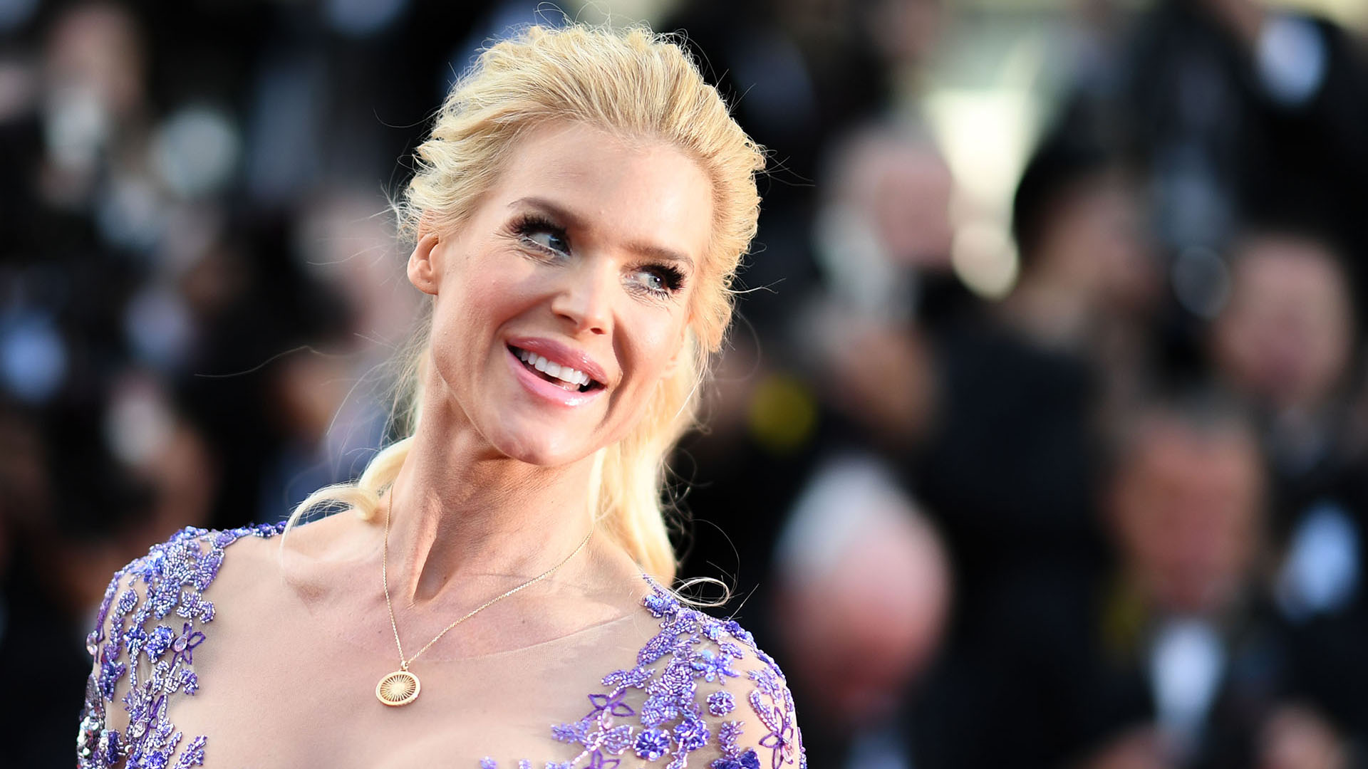 La modelo sueca Victoria Silvstedt (AFP)