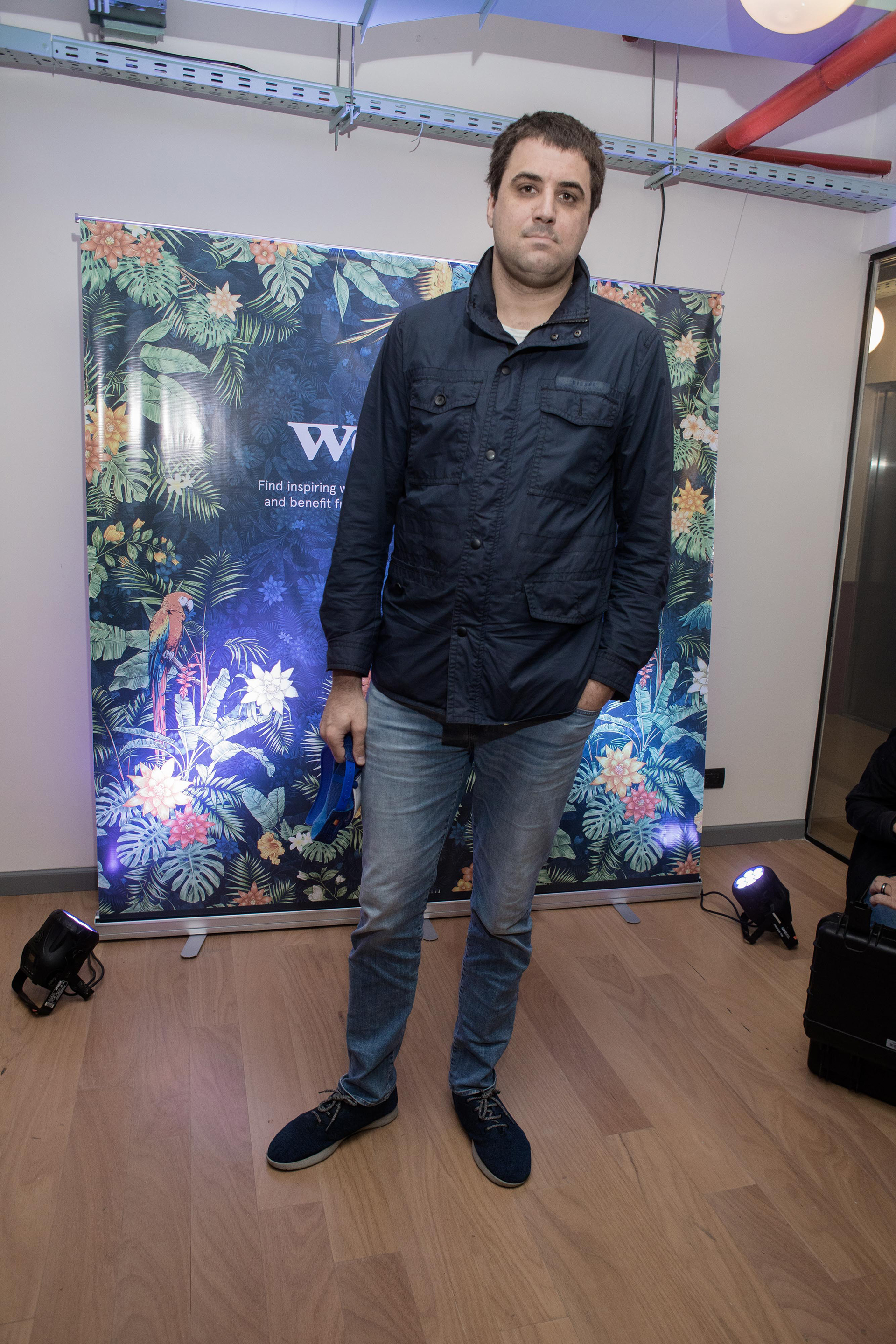 Tomás Pierucci, entrepreneur, presente en la inauguración