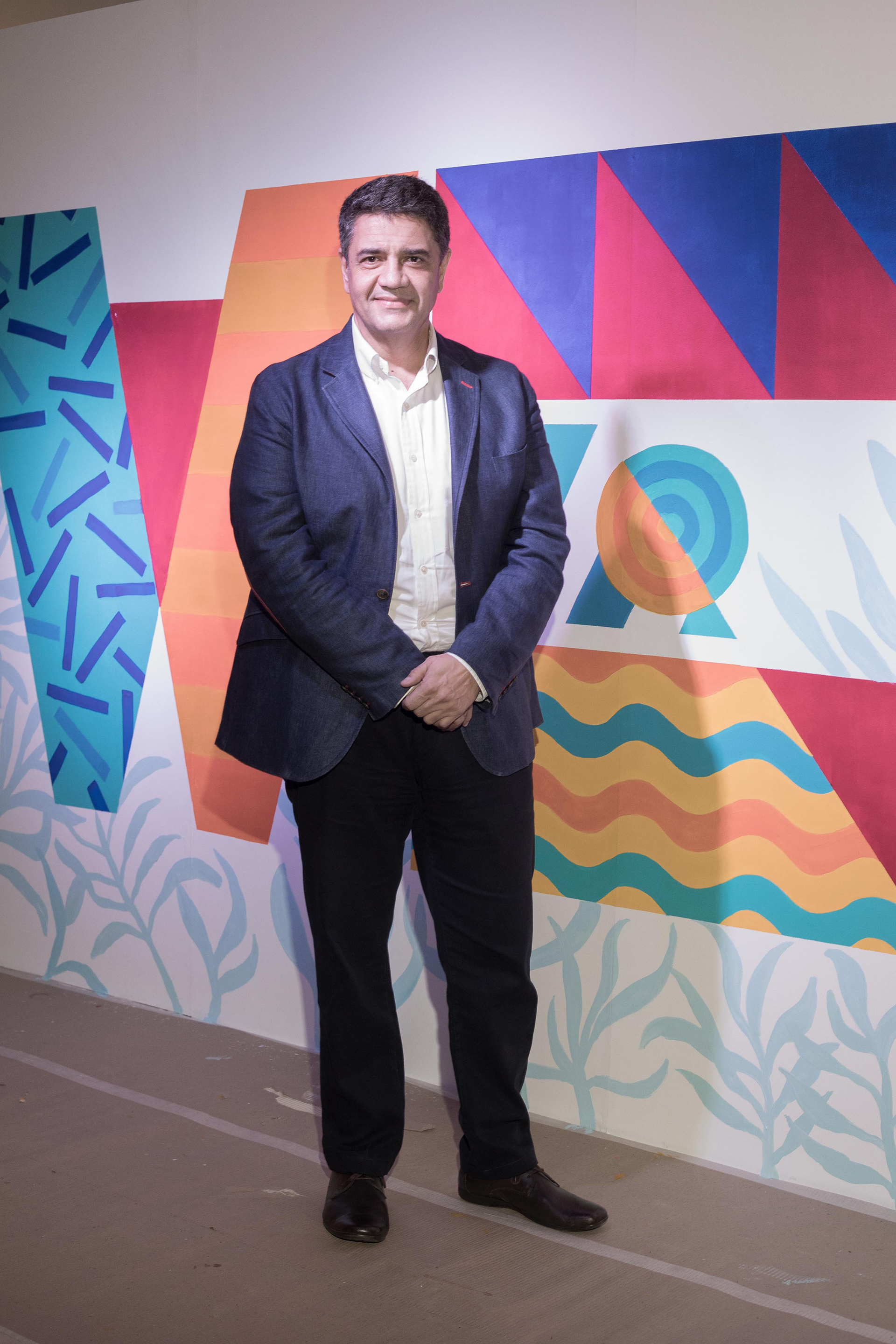 El intendente de Vicente López, Jorge Macri. Con este nuevo espacio, WeWork duplicó su propia oferta tras solo un año de la primera apertura en el país, Torre Bellini, ubicado en pleno centro de la ciudad