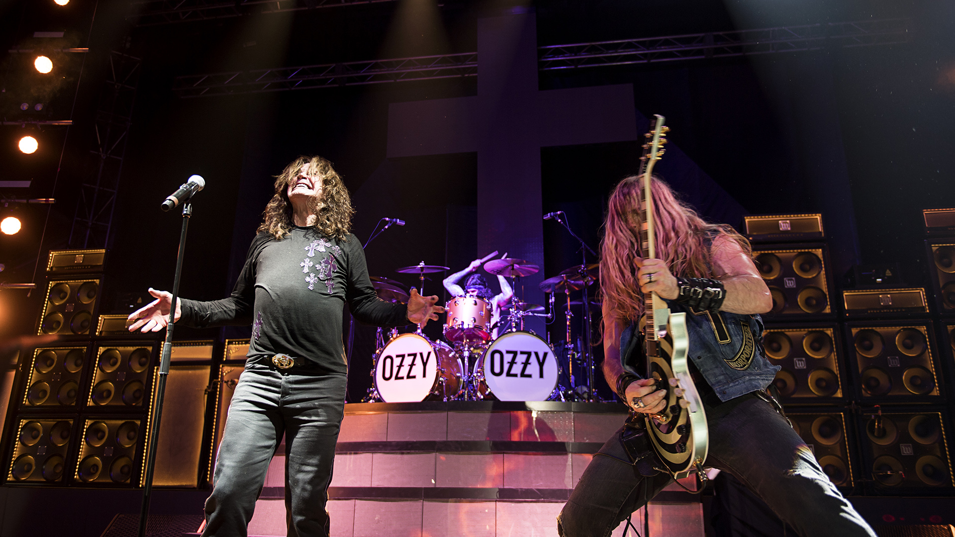 Ozzy y su histórico guitarista, Zakk Wylde: gran show en Obras.