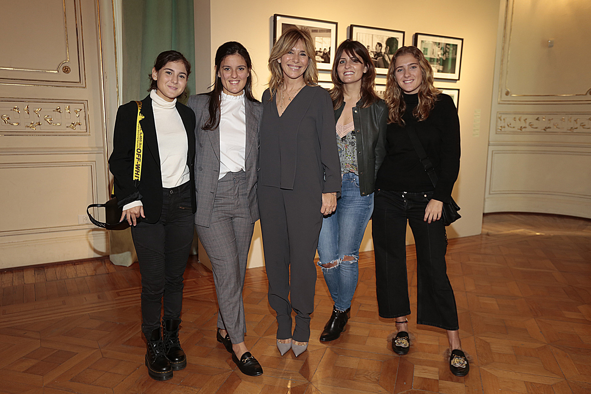 Grace Ratto y sus hijas, de izquierda a derecha, Emilia, Luz, Virginia y Pilar Gorosito