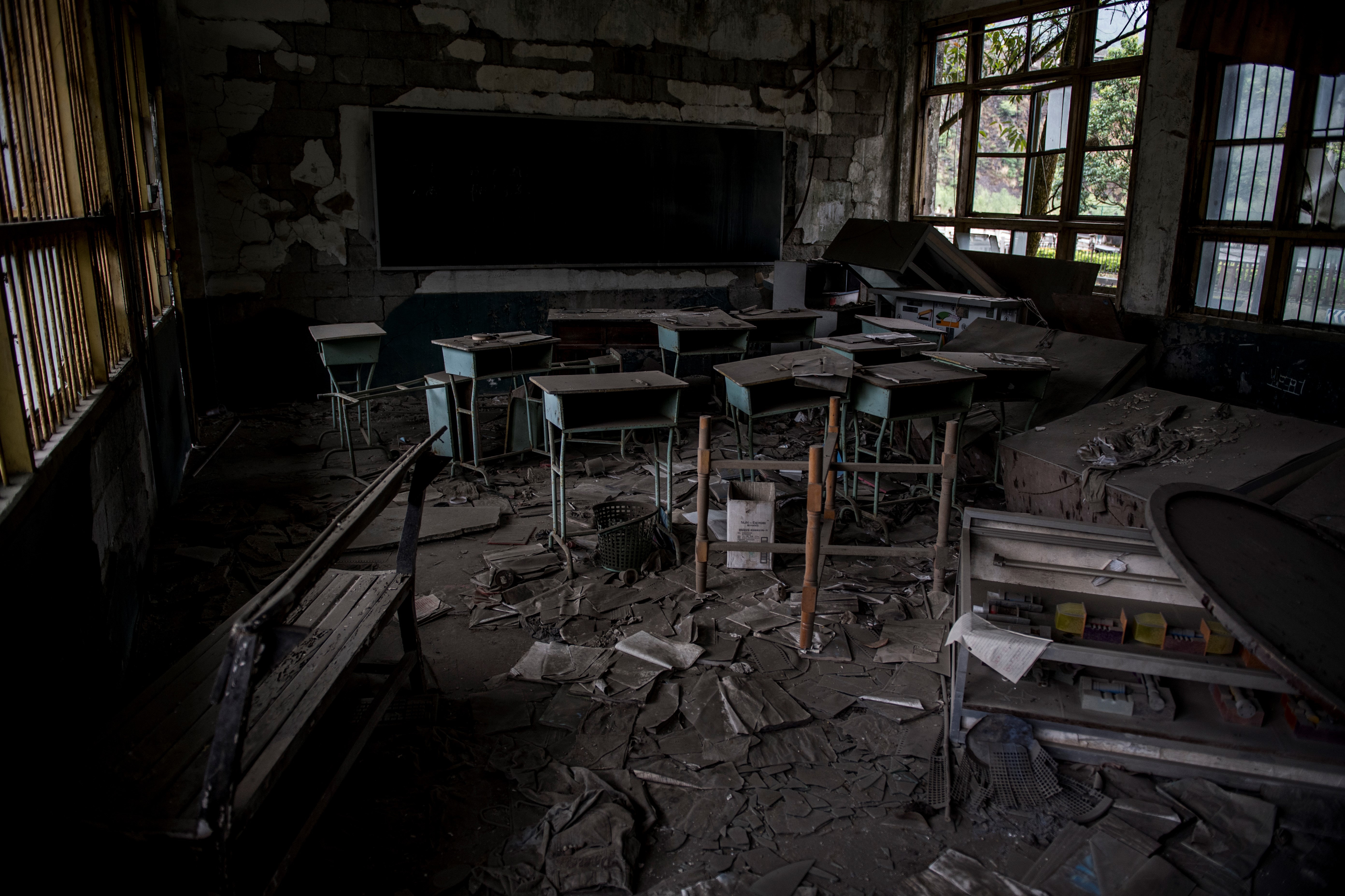 Un aula del colegio (AFP / Johannes EISELE )