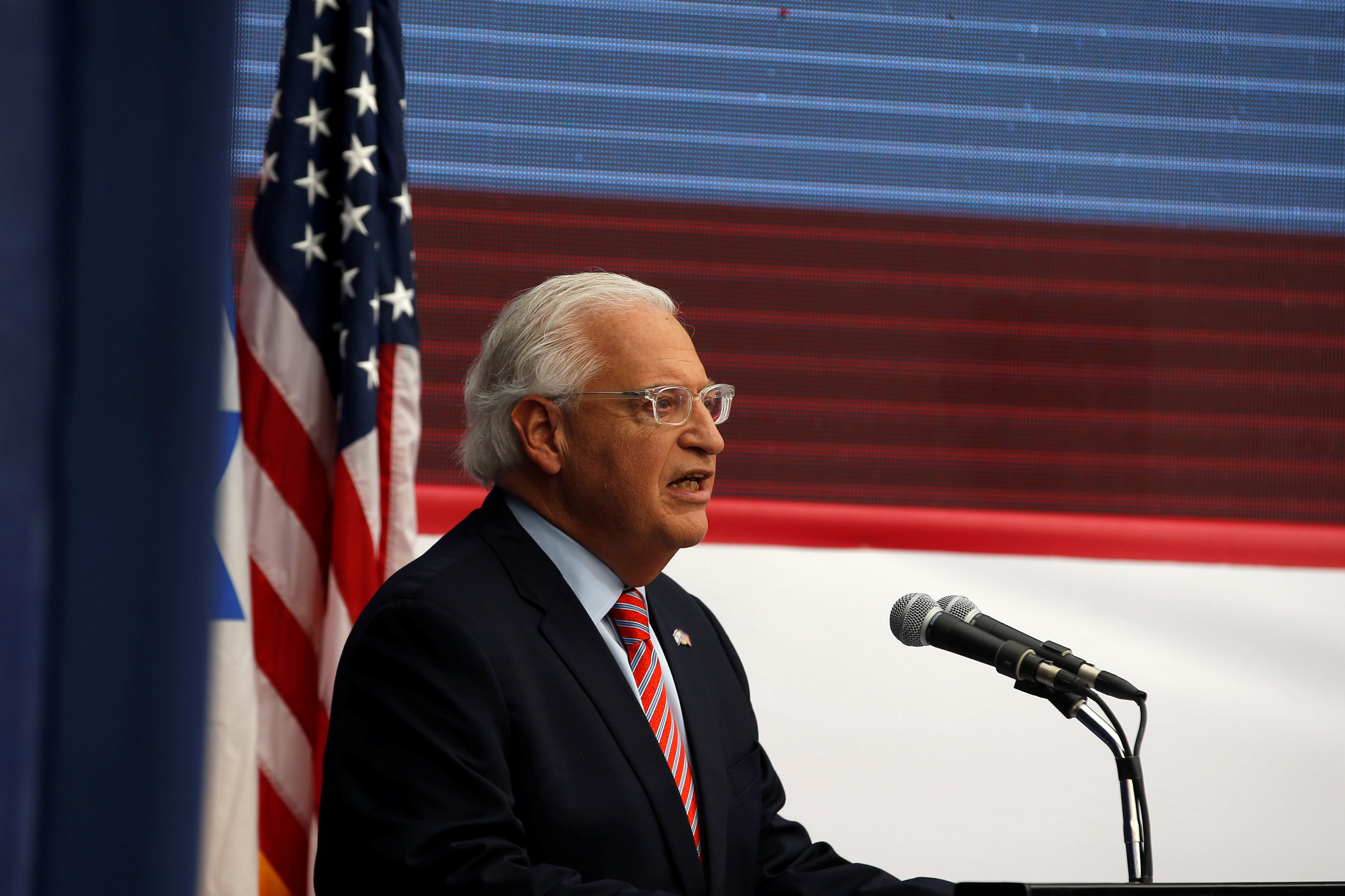 El embajador de Estados Unidos ante Israel, David Friedman (Reuters)