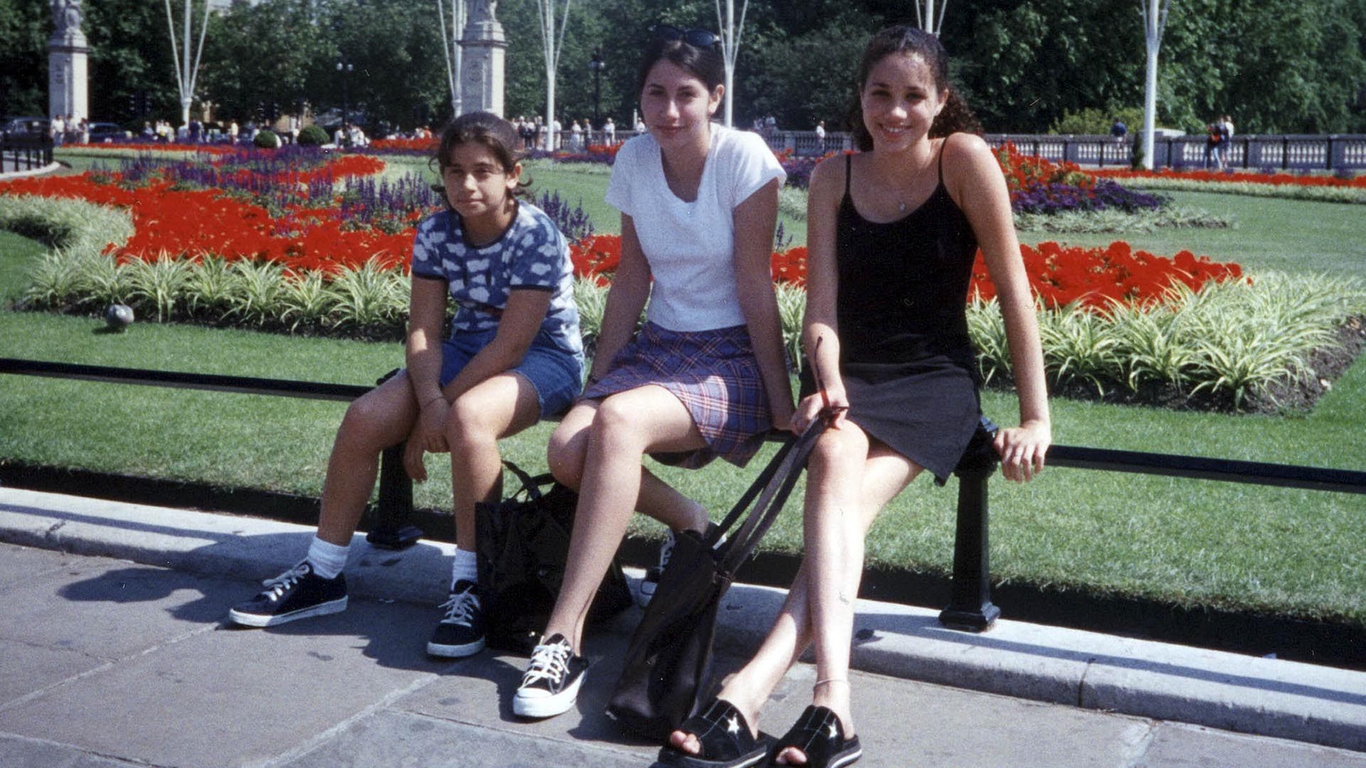 Amigas inseparables: Michelle Priddy y Ninaki Priddy junto con Meghan Markle