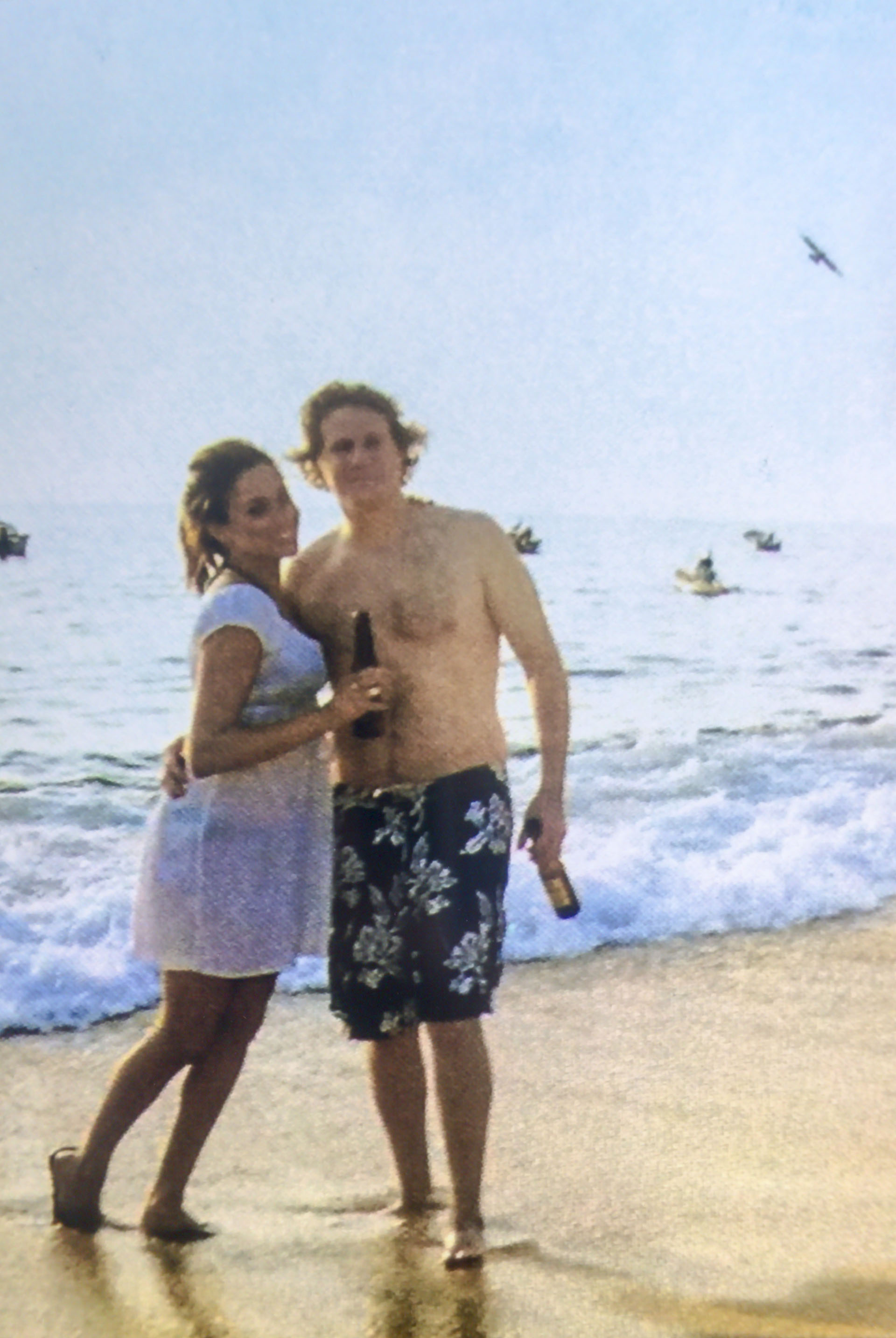 En plena luna de miel por el Caribe con su primer esposo