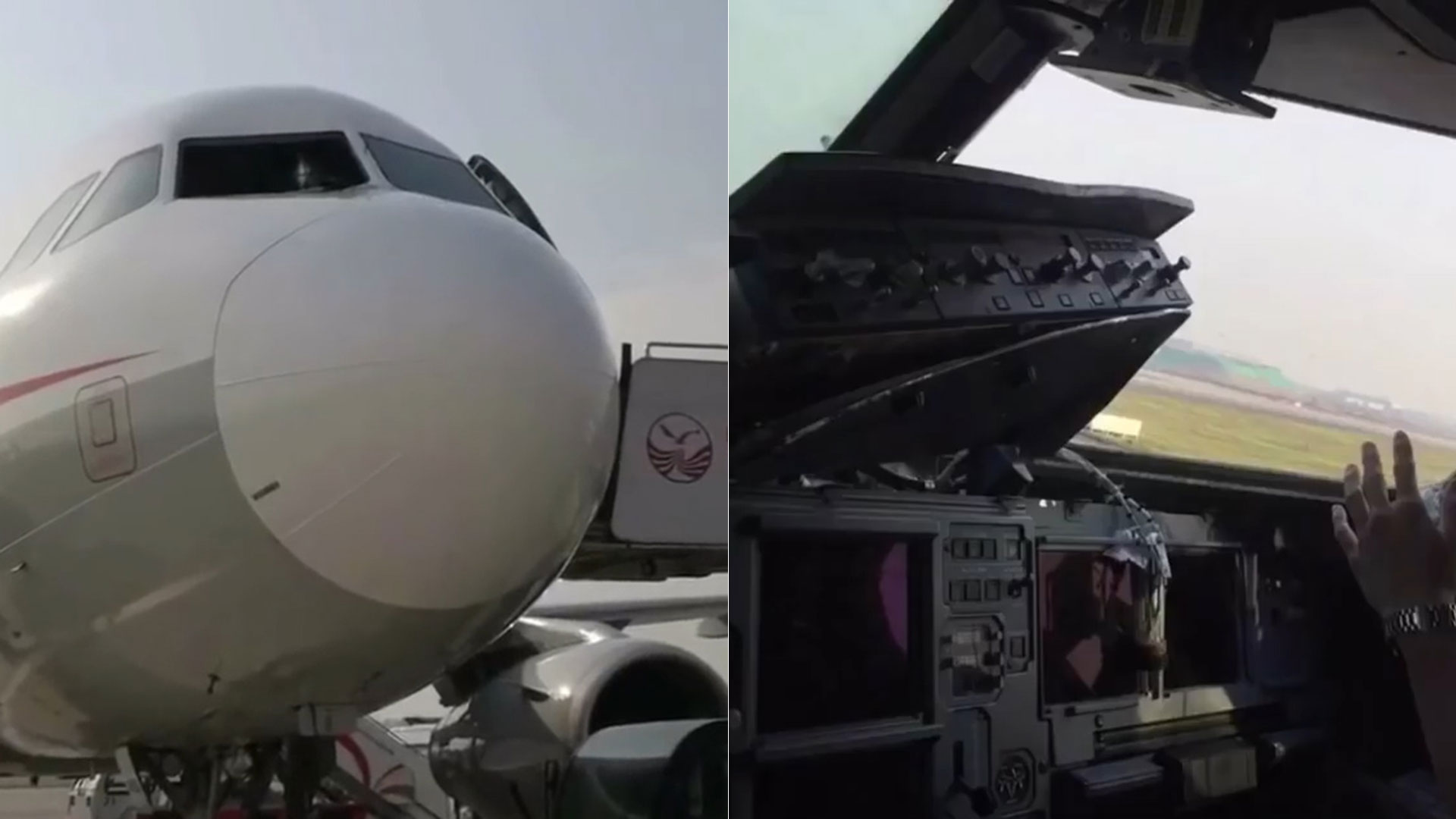 Se rompió el parabrisas de un avión en pleno vuelo: el copiloto fue  succionado y salvado por sus compañeros - Infobae