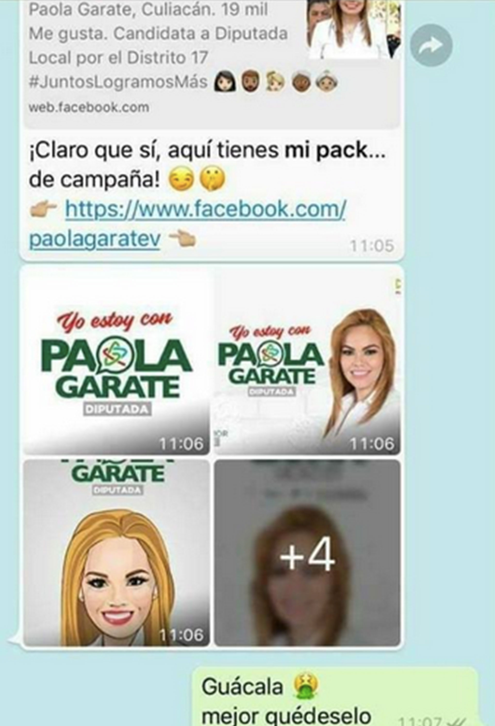 Las respuestas que recibieron algunos usuarios. (Imágenes: Plumas Atómicas y Vanguardia)