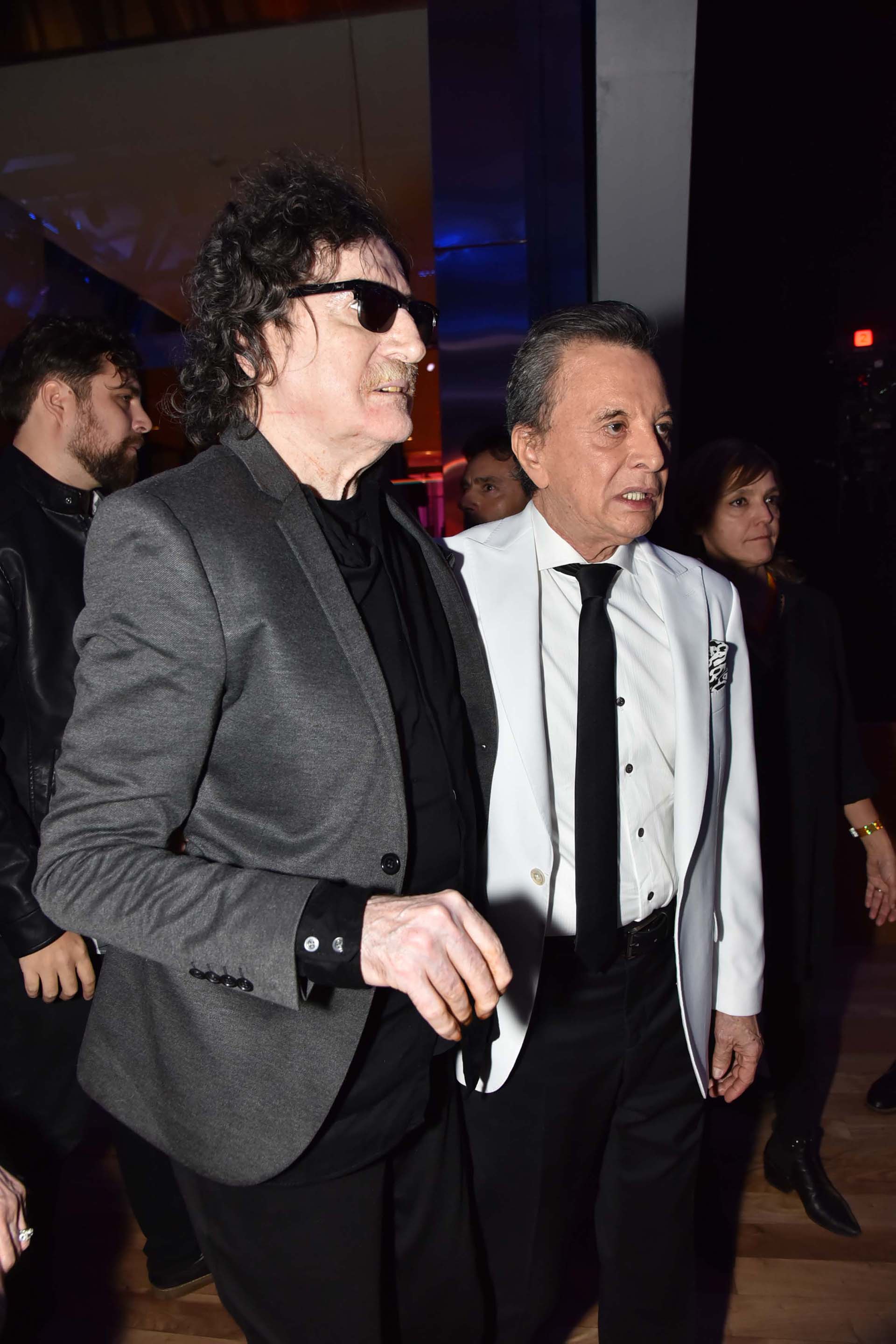 Charly García y Palito Ortega