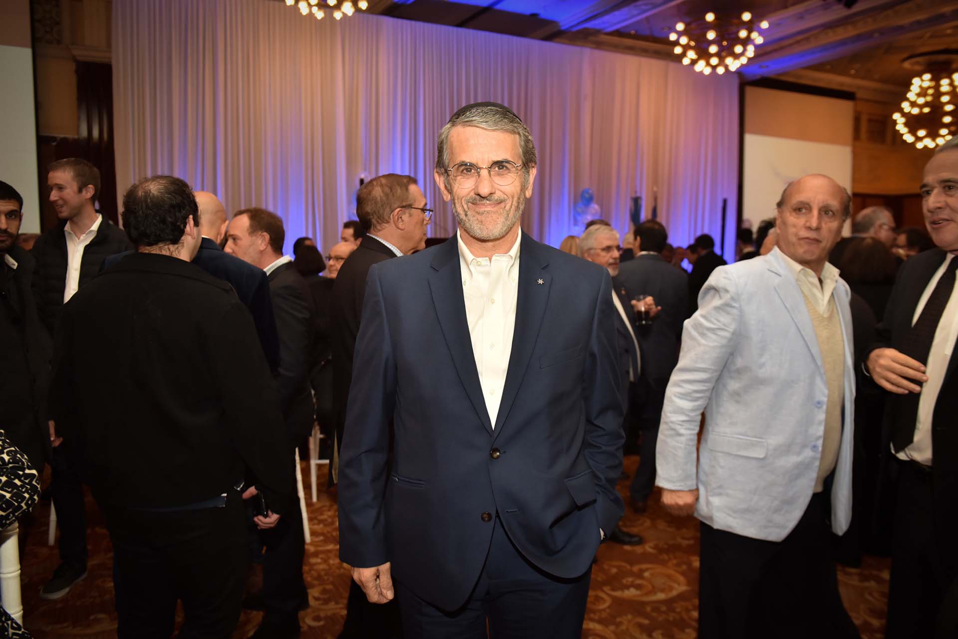 Agustin Zbar, presidente de la AMIA