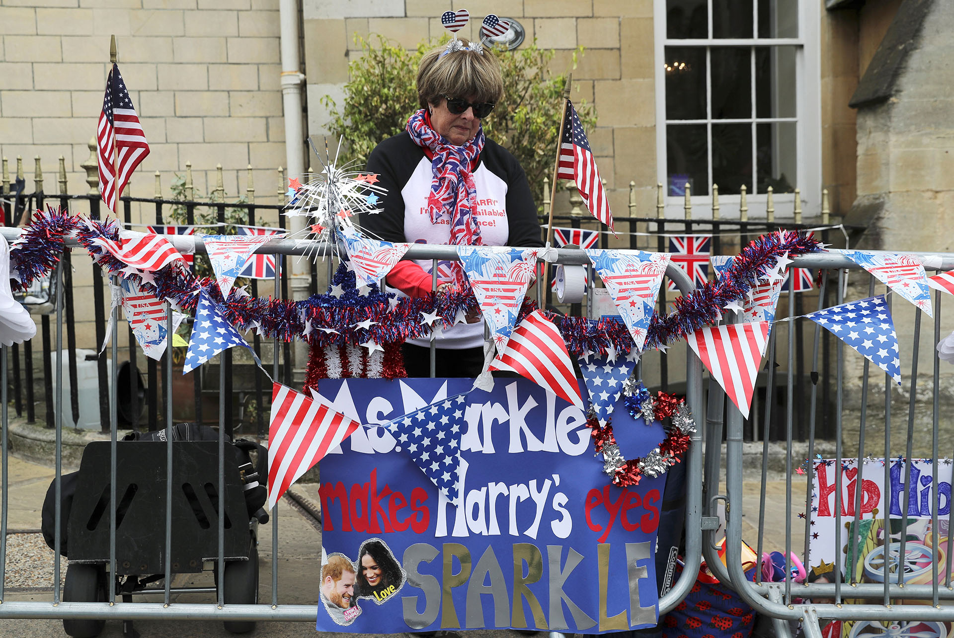 Los fanáticos aguardan ansiosos el enlace entre Meghan Markle y Harry