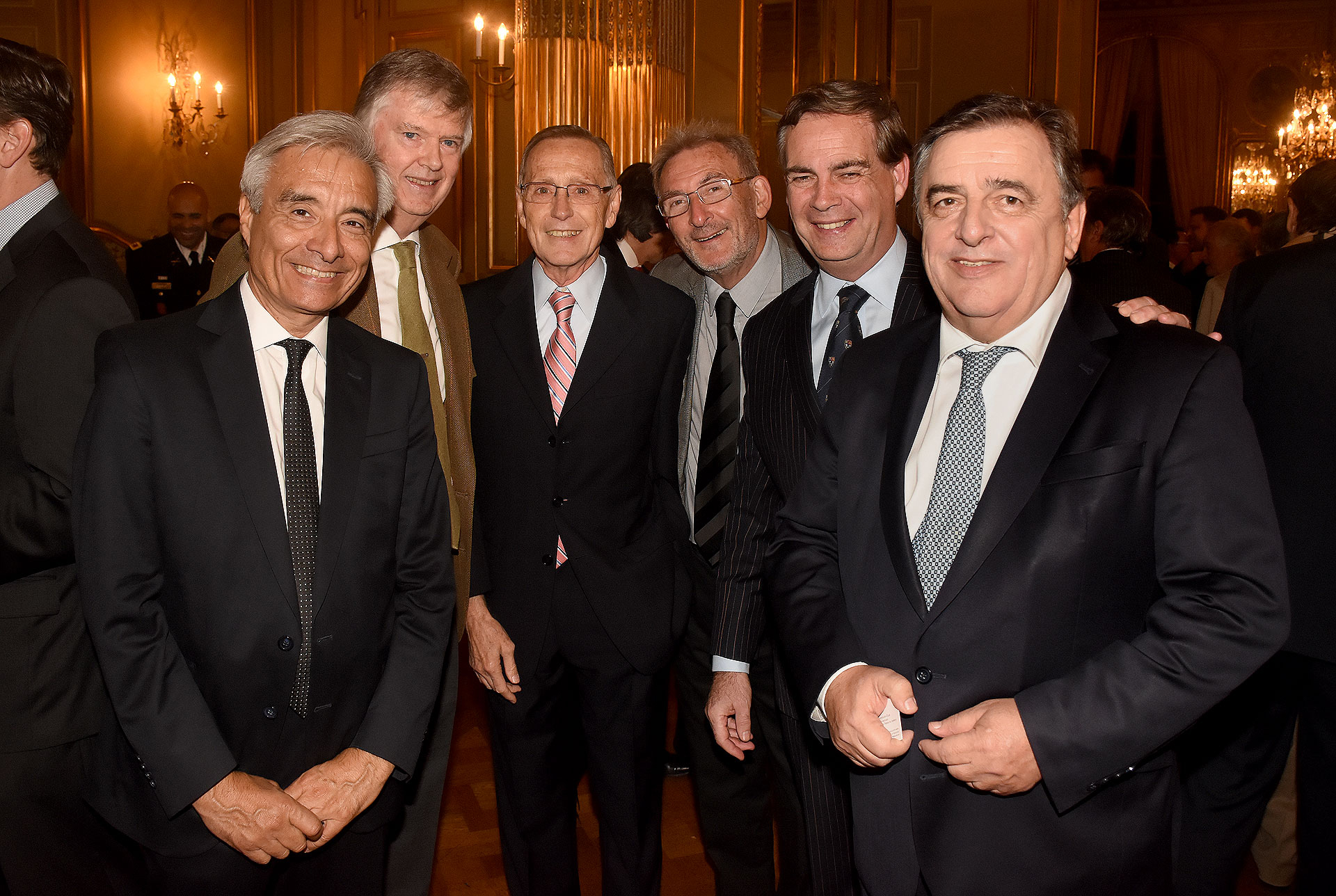 Eduardo Fidanza, Guillermo Stanley, Adalberto Rodríguez Giavarini, Guillermo Yanco, Patricio Carmody y Mario Negri