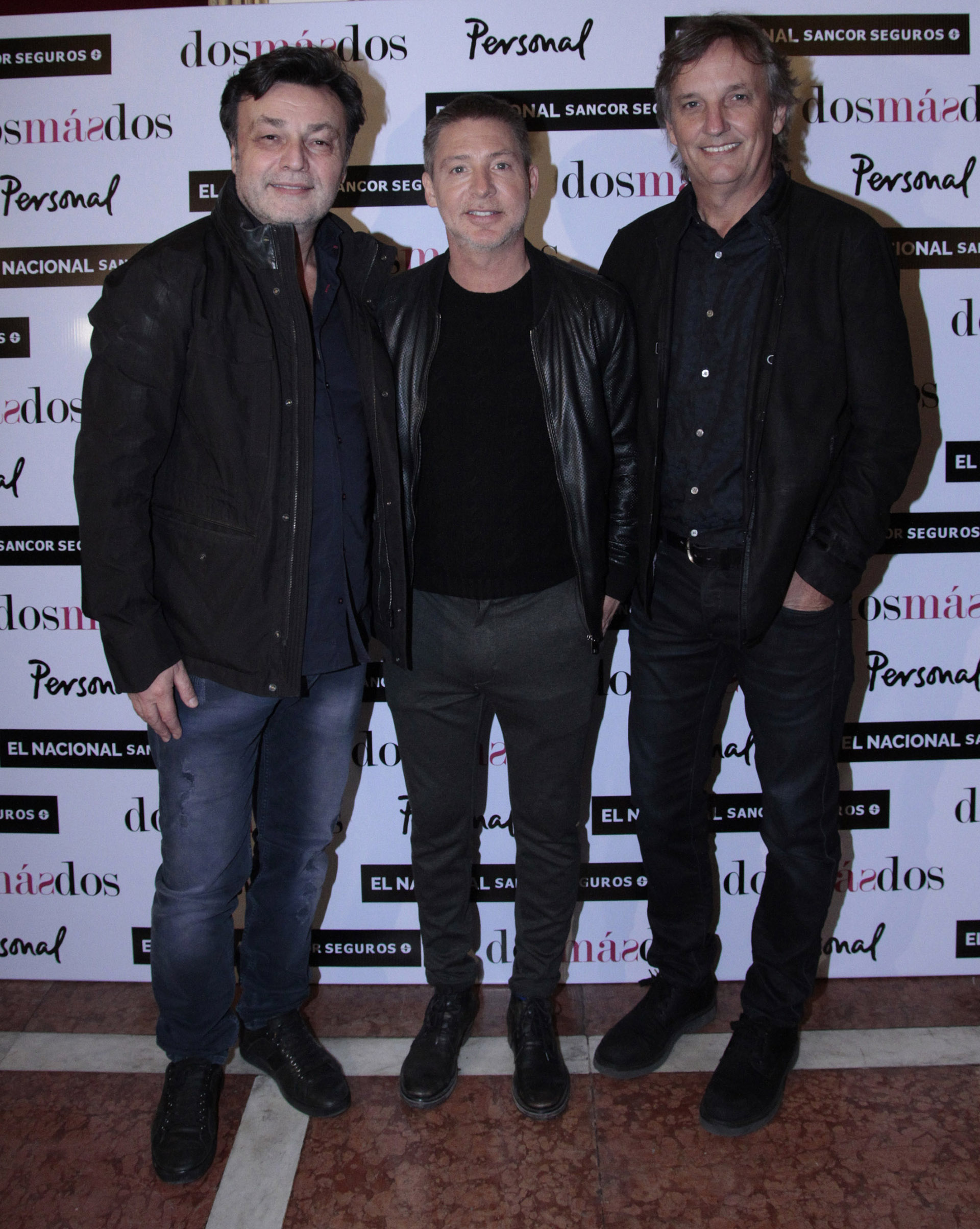 Marcos Carnevale, Adrián Suar y Nacho Laviaguerre (C.Oppizzi)