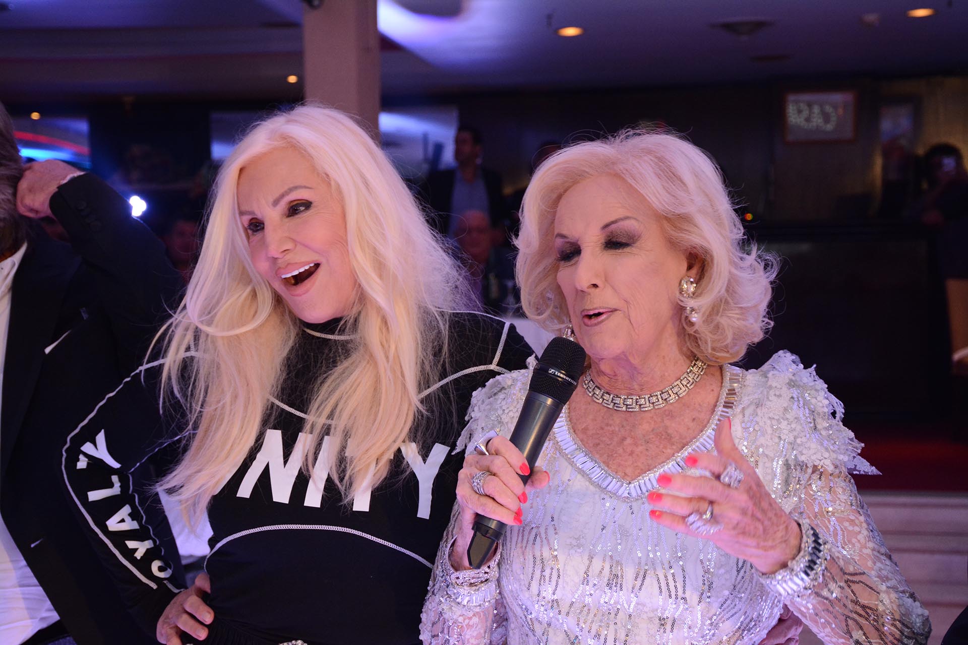 Susana Giménez y Mirtha Legrand