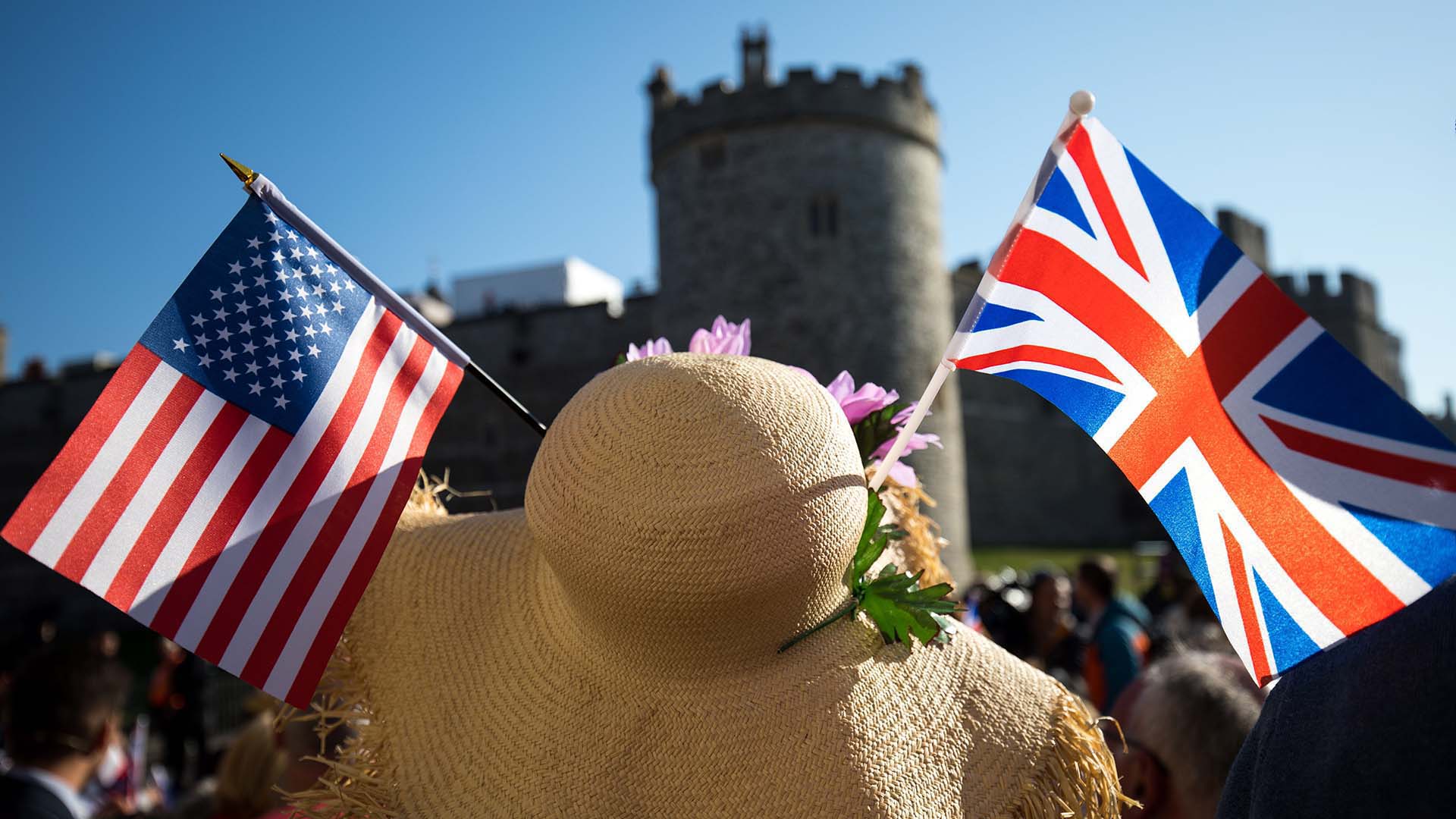 Turistas arribaron a Windsor(EFE)