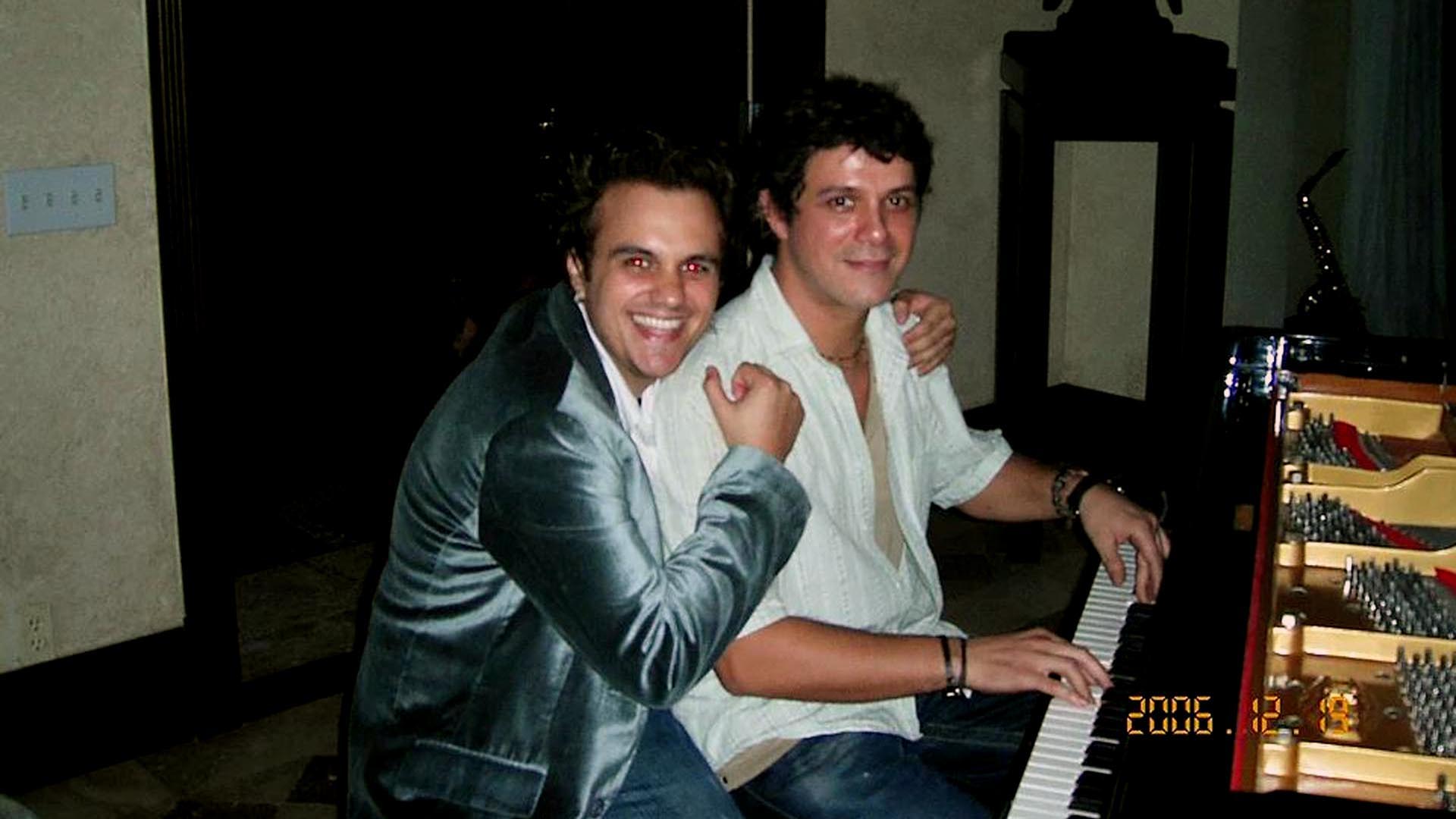 Colaborando con el español Alejandro Sanz