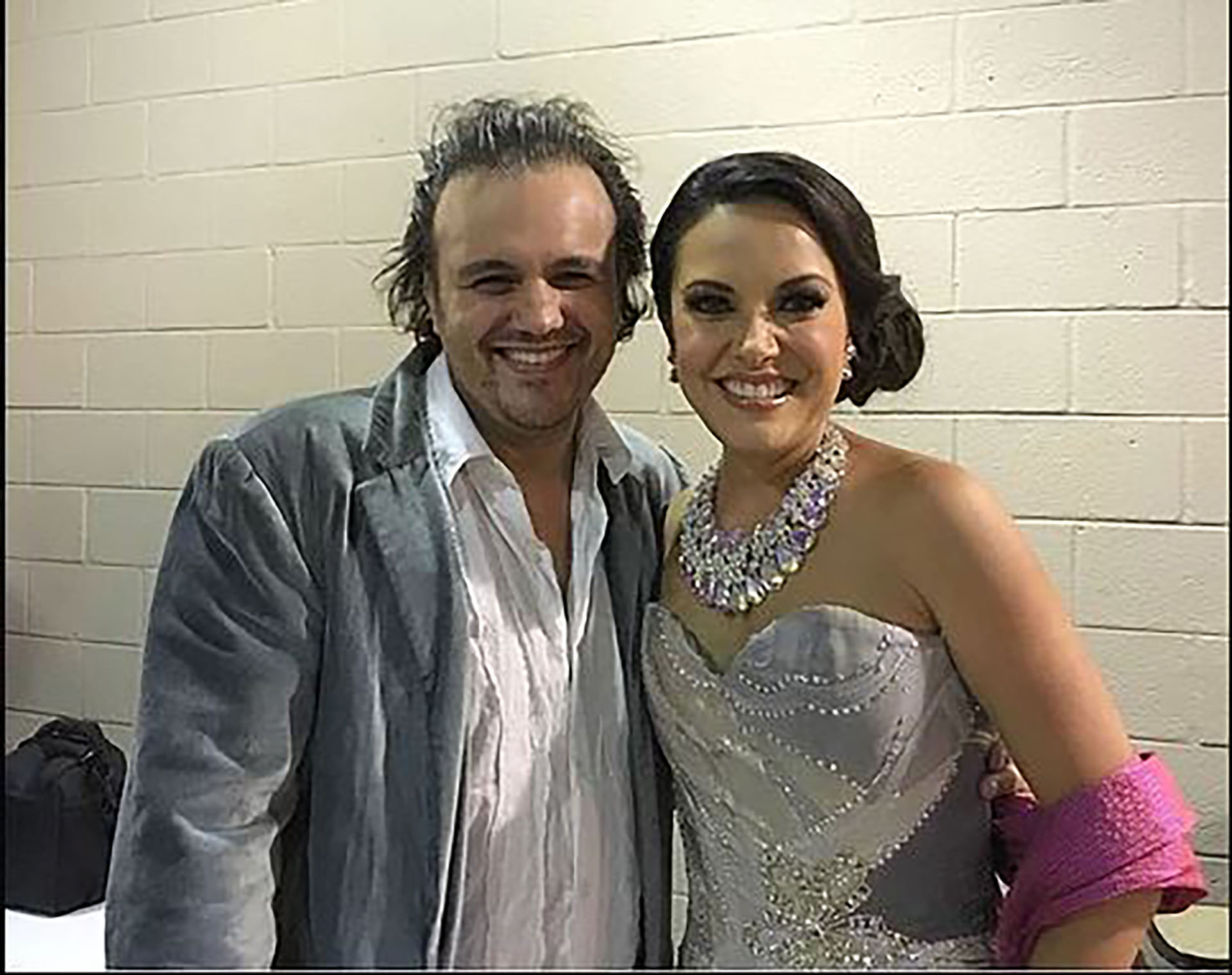 Junto a la reconocida soprano Barbara Padilla