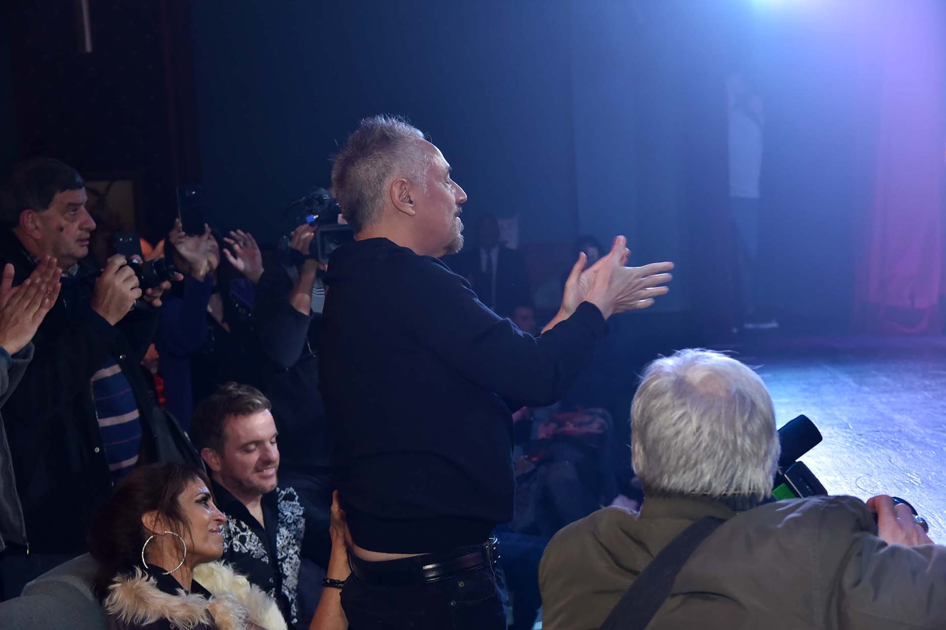 Alejandro Lerner aplaudió de pie el espectáculo