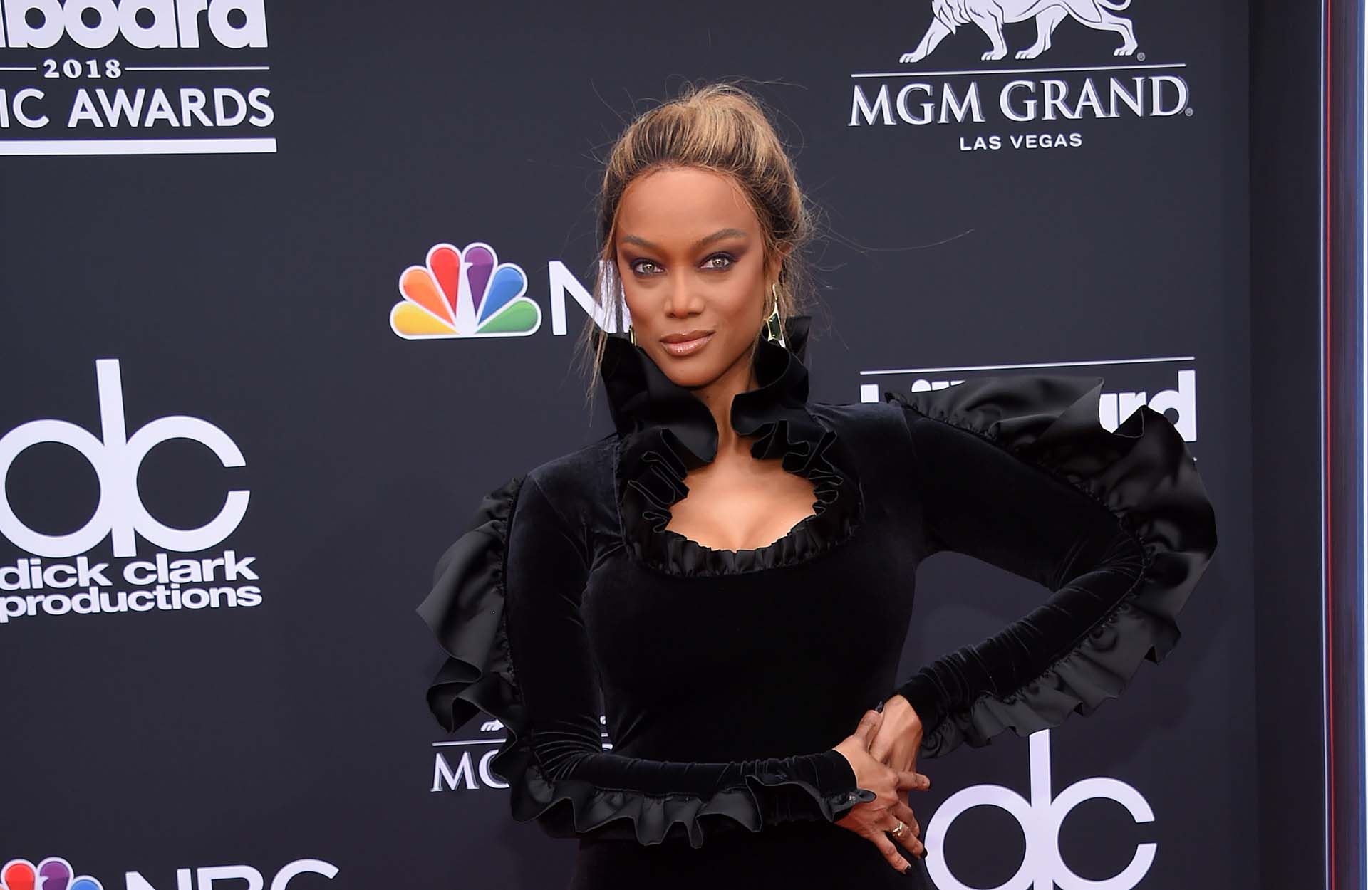 Tyra Banks (AFP PHOTO / LISA O’CONNOR)