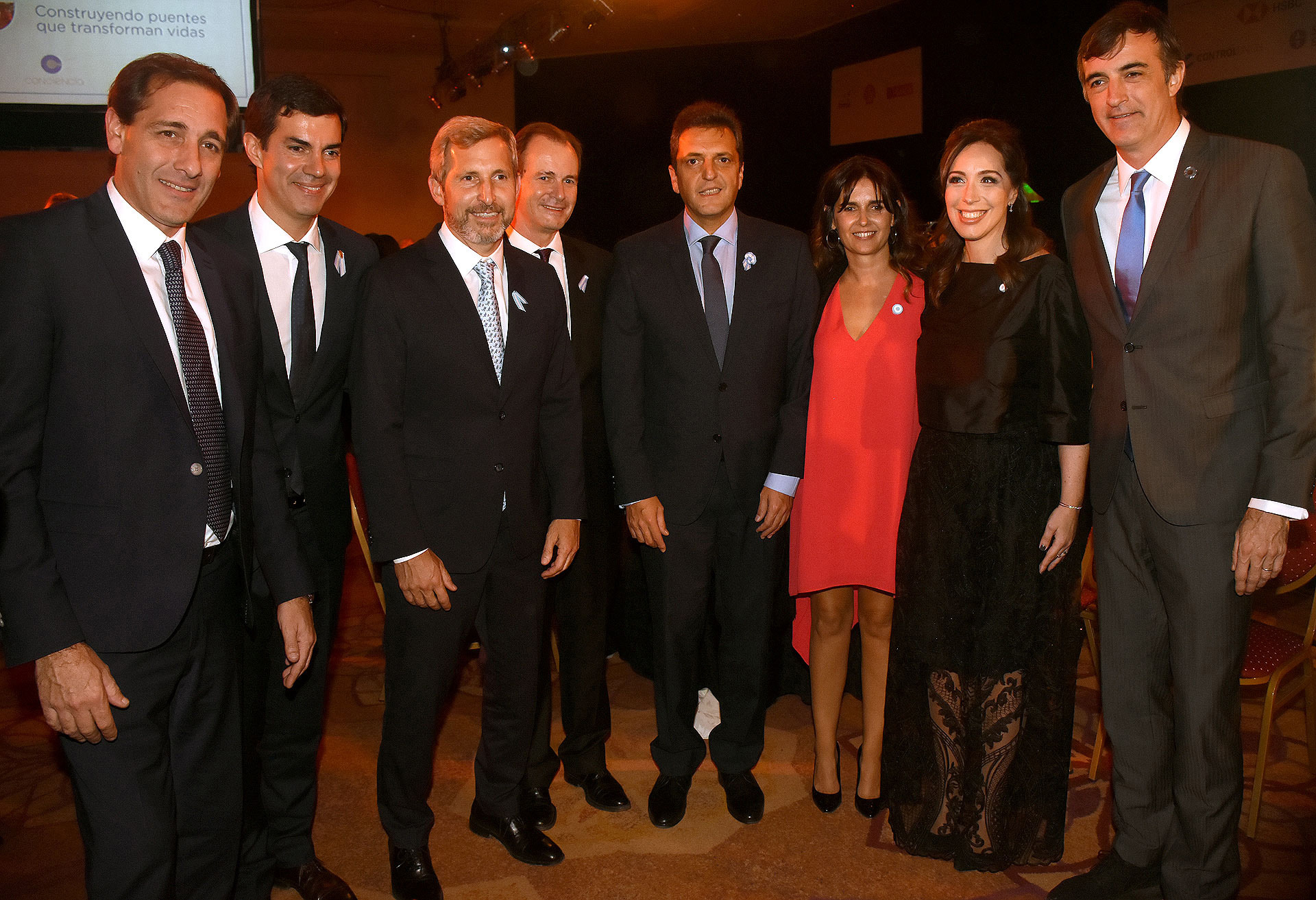 Julio Garro, Juan Manuel Urtubey, Rogelio Frigerio, Gustavo Bordet, Sergio Massa, Beby Lacroze, María Eugenia Vidal y Esteban Bullrich