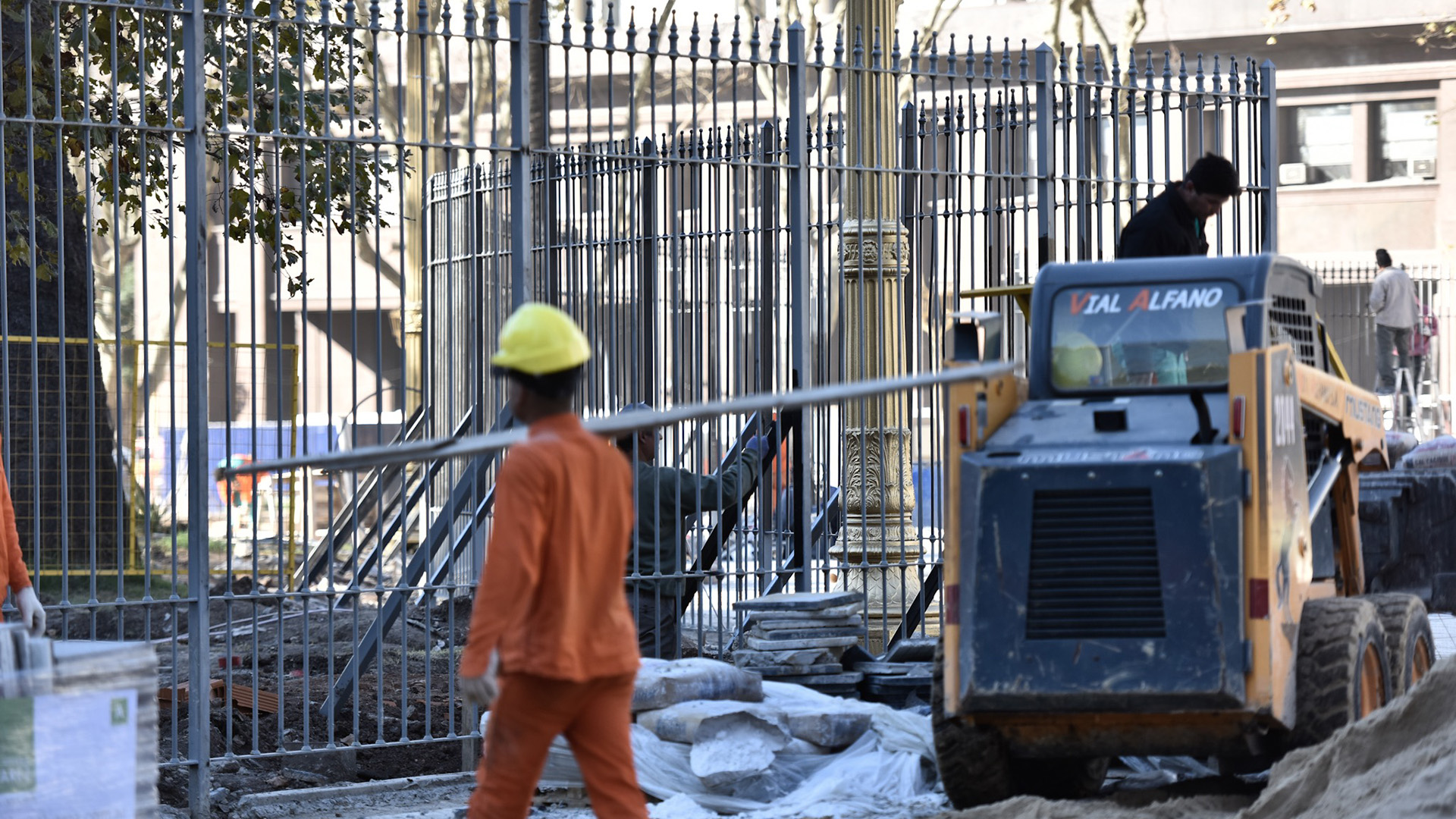 Las rejas comenzaron a ser instaladas en las últimos días