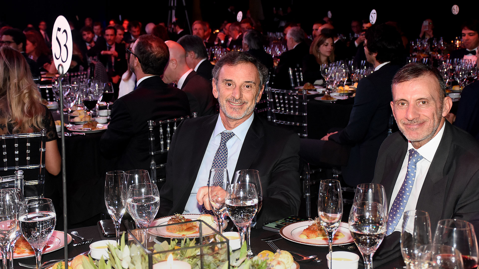 Claudio Cesario, presidente de la Asociación de Bancos de la Argentina (ABA), y Norberto Montero (PWC)