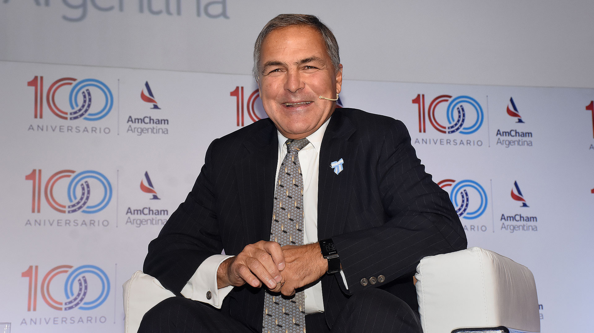 El presidente de AmCham Argentina, Manuel Aguirre