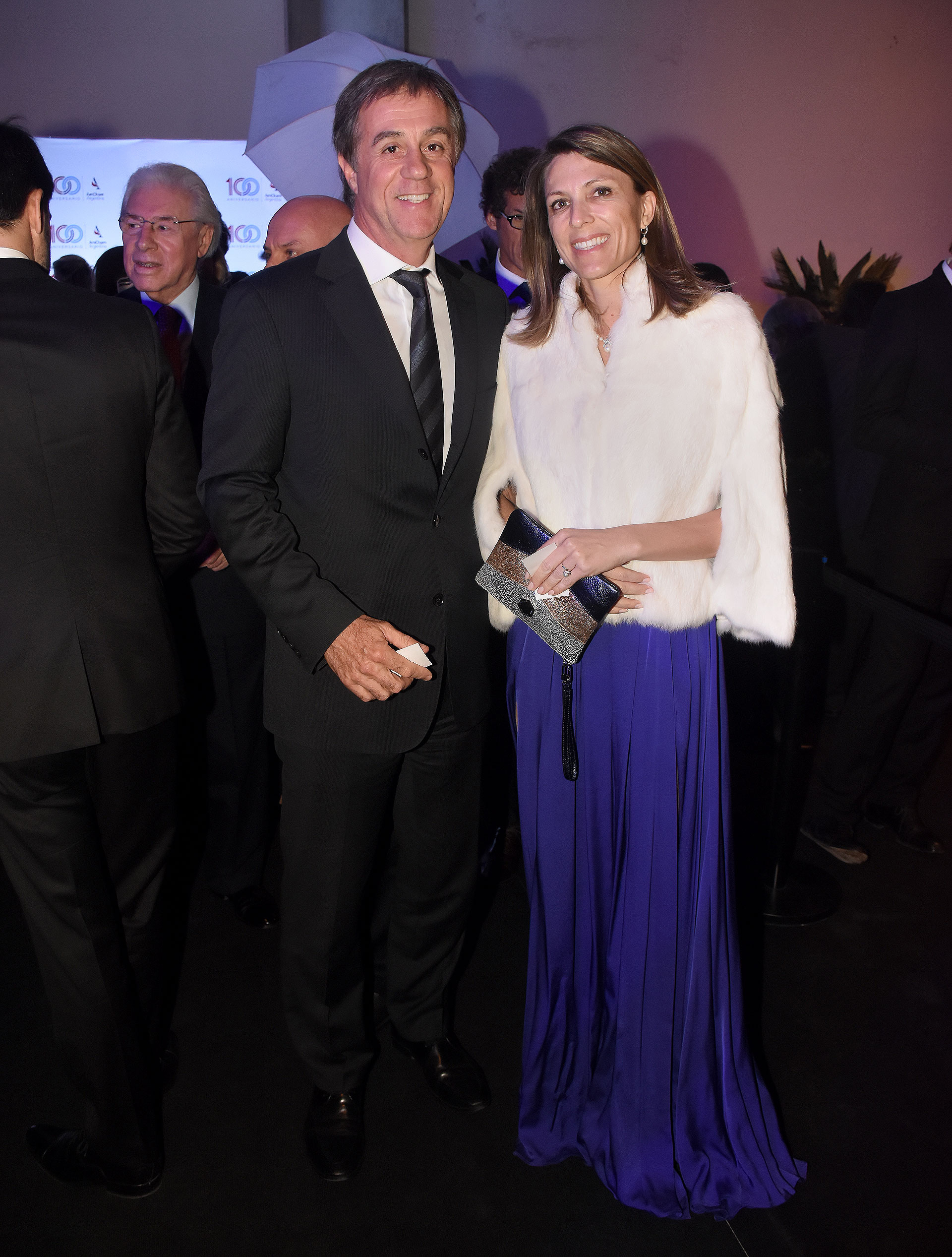 Isela Costantini, ex CEO de General Motors y Aerolíneas Argentinas, y su pareja, el empresario Fernando Cinalli