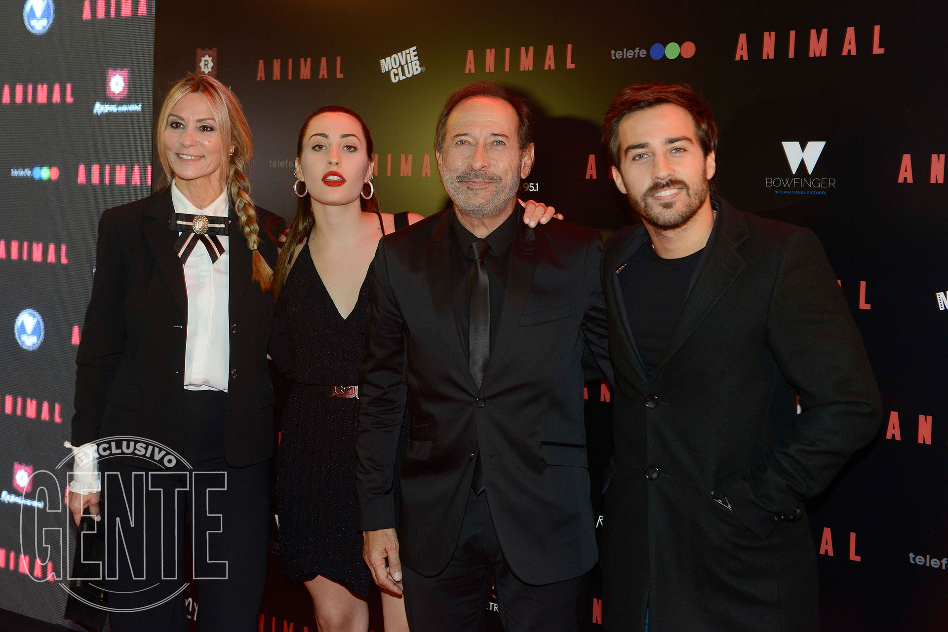 La familia Francella: Marinés, Yoyi, Guillermo y Nico (Foto Francisco Trombeta/GENTE)