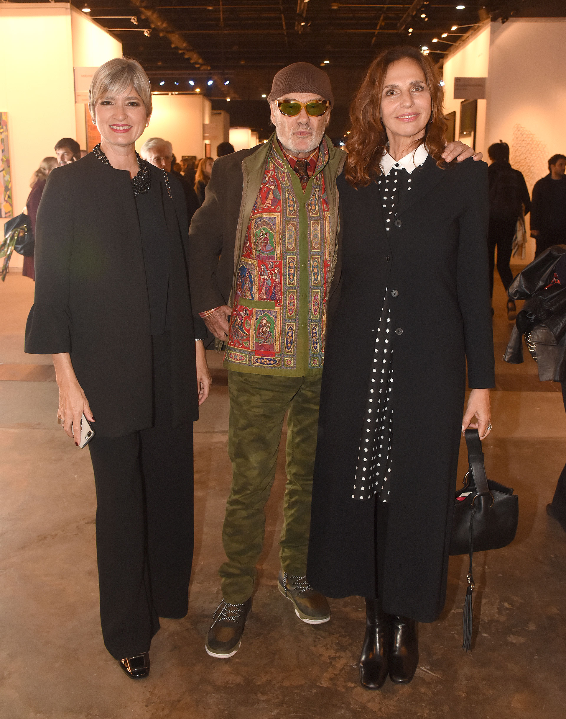 Teresa Garbesi, Gino Bogani y Ginette Reynal