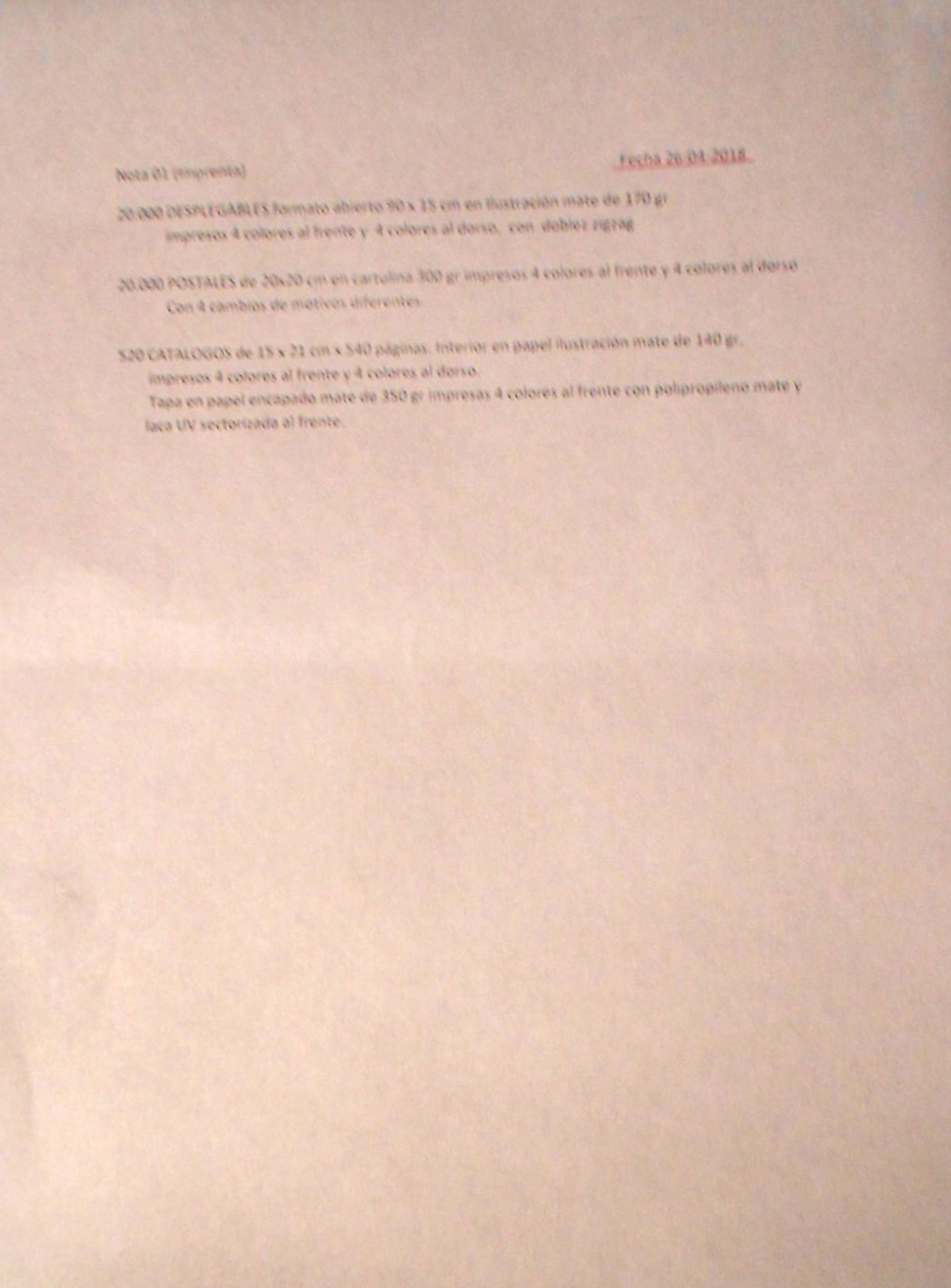 Por la gran cantidad de memorandums internos, copias de expedientes e incluso mails entre funcionarios del Incaa y las imprentas involucradas, se sospecha que fue enviado desde el mismo organismo
