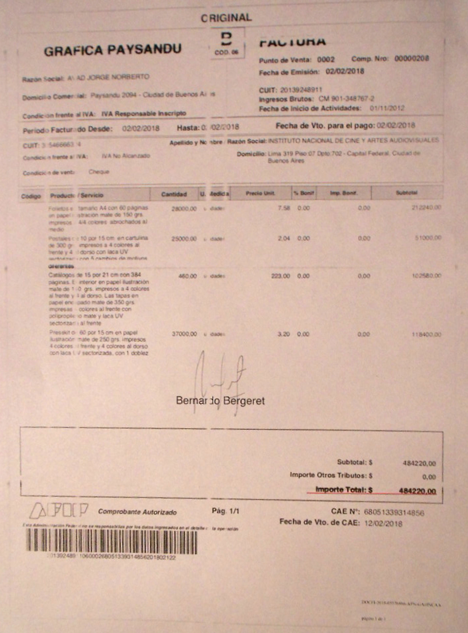 Para evitar las licitaciones, las compras se hacían por montos inferiores a los $500.000