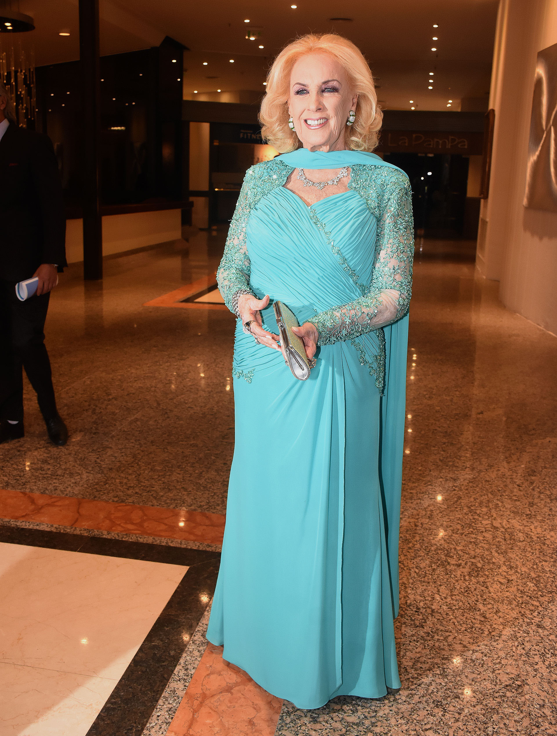 La llegada de Mirtha Legrand, madrina de los 30 años de la Fundación Garrahan
