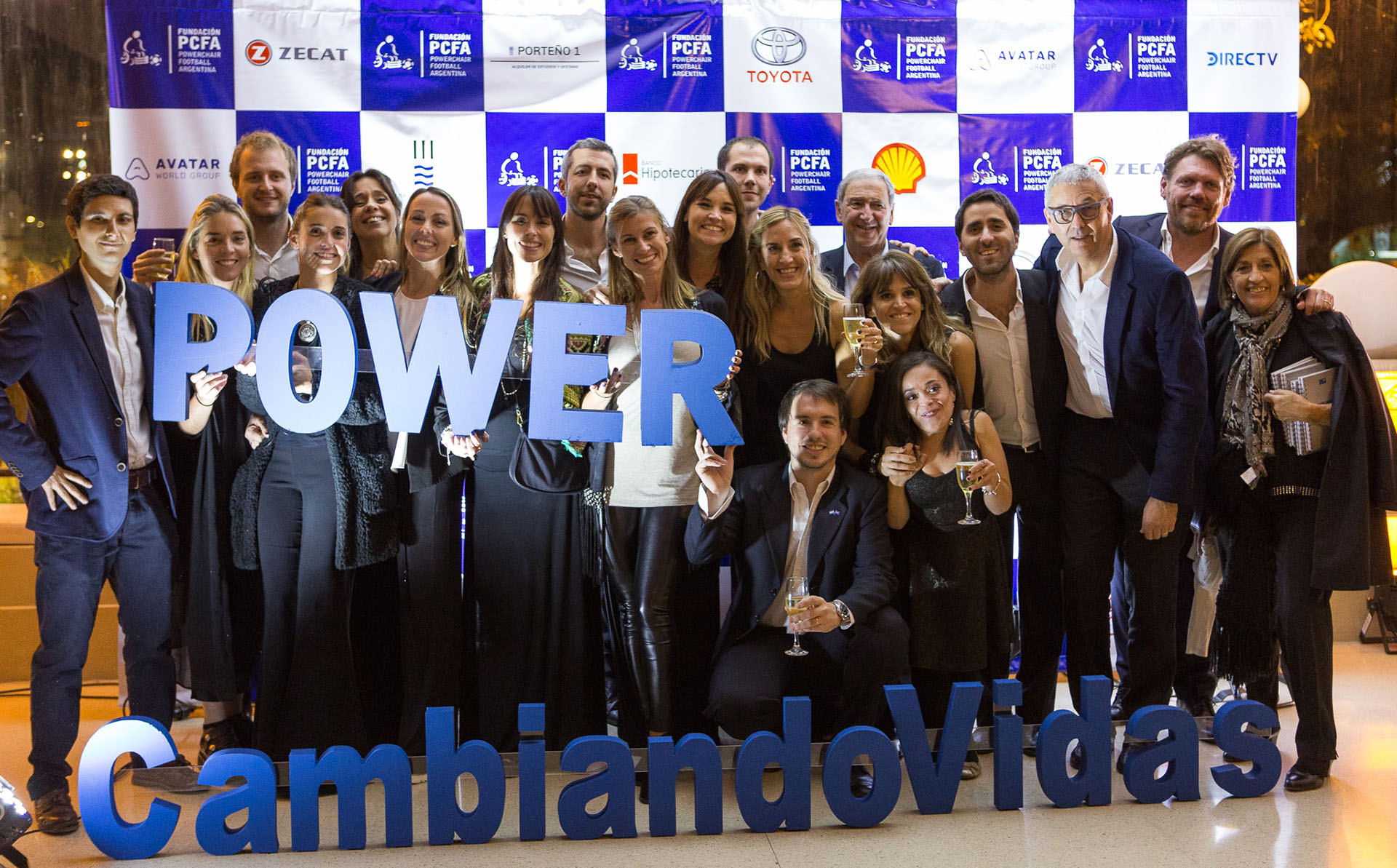 La gran cena de la Fundación Powerchair Football Argentina