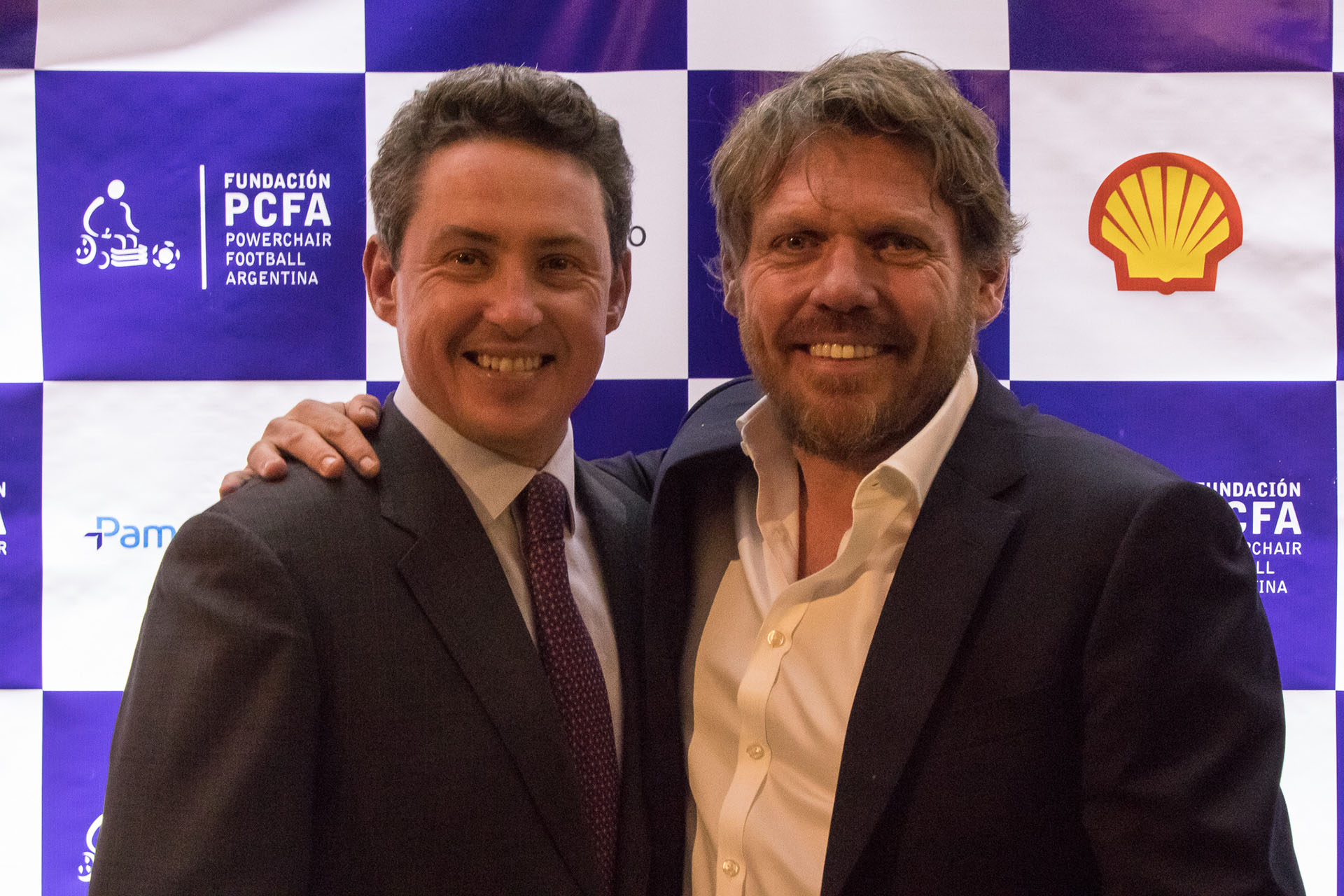 El ex embajador de los Estados Unidos en la Argentina, Noah Mamet, junto a Mariano Zegarelli