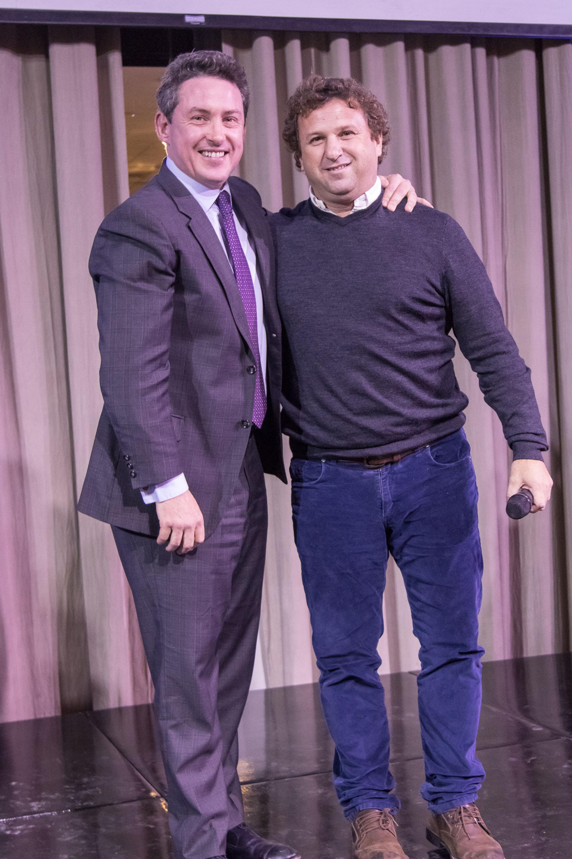 Noah Mamet y Pablo Pirán
