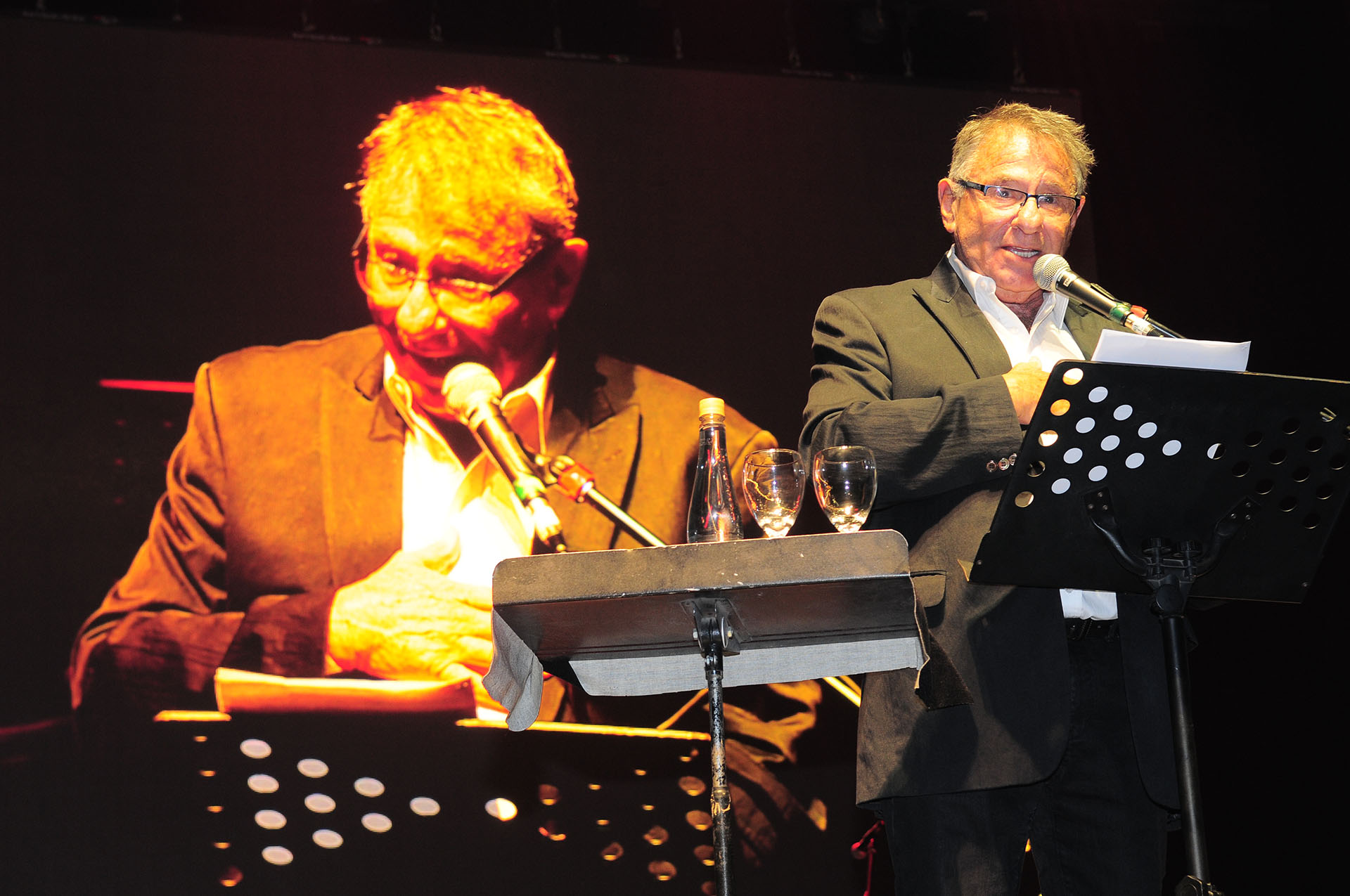 Gerardo Gerson en la apertura del evento