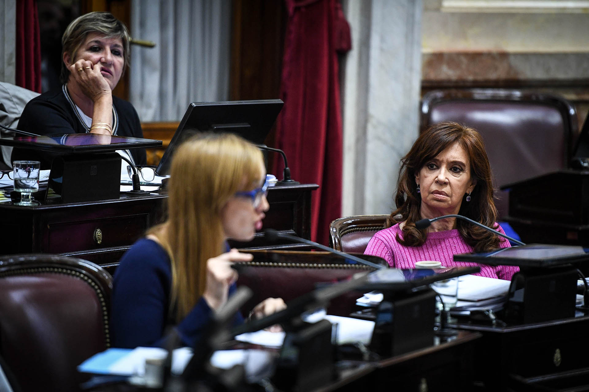 Habla la senadora Fernández Sagasti