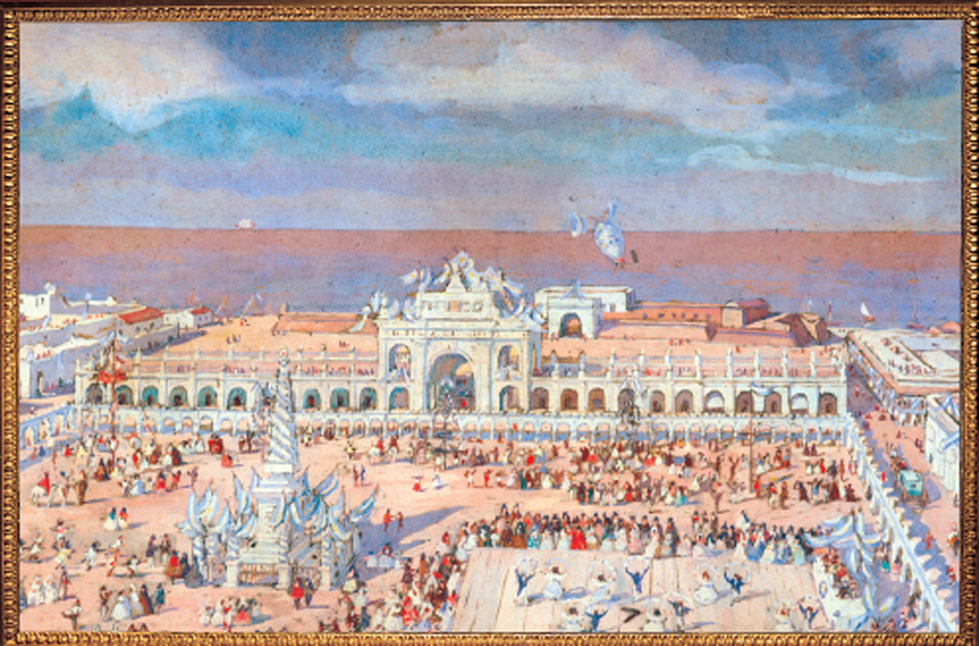 El festejo del 25 de Mayo en Buenos Aires, en 1830, según Matthis