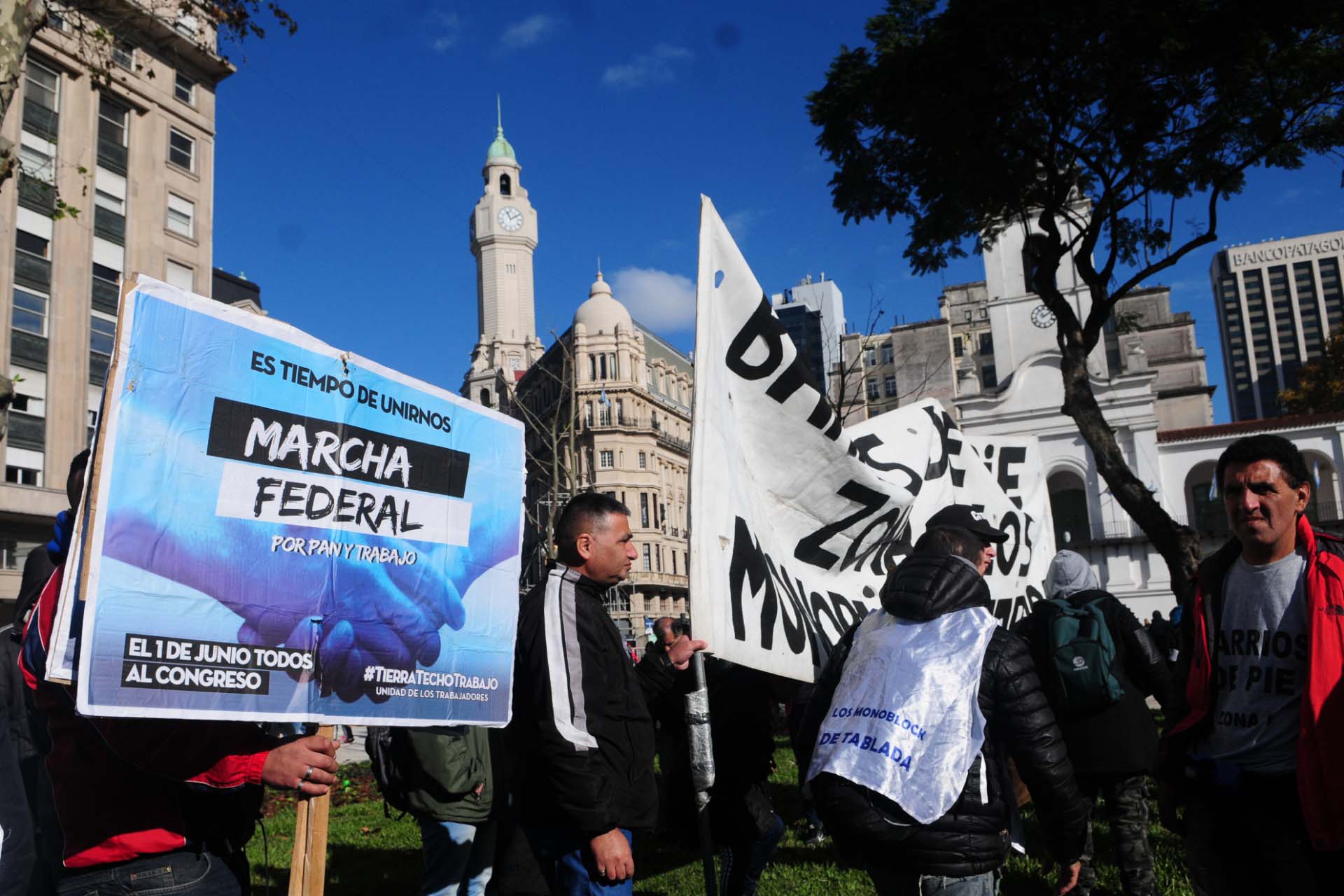 Marcha Federal en Plaza de Mayo
