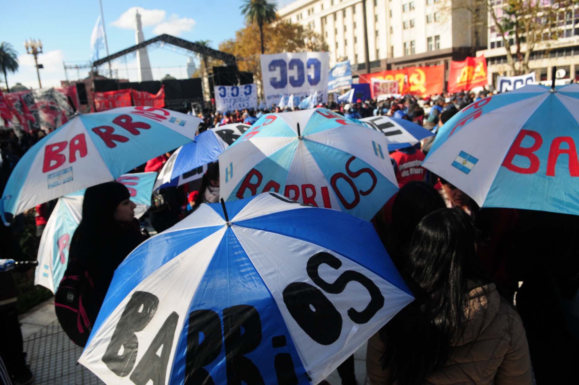 Marcha Federal en Plaza de Mayo