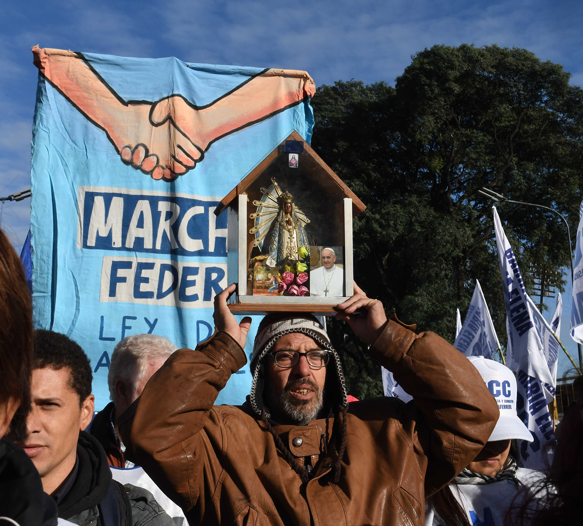 Marcha Federal desde Liniers a Plaza de Mayo