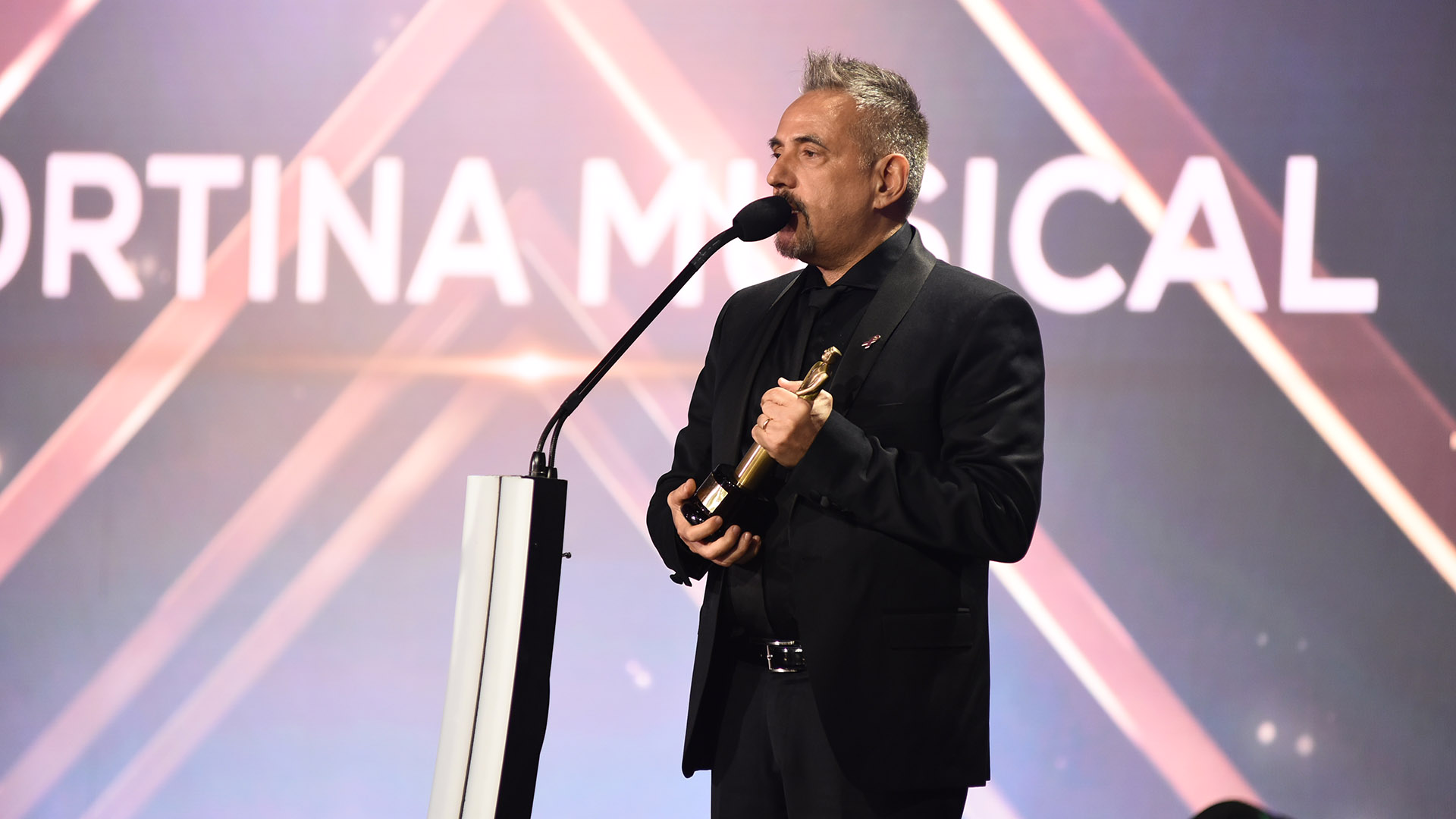 Alejandro Lerner se llevó el premio a Mejor Cortina Musical por su tema “Los Sueños del Ayer” de la ficción “Cuéntame Cómo Pasó”, que se emitió por la Televisión Pública
