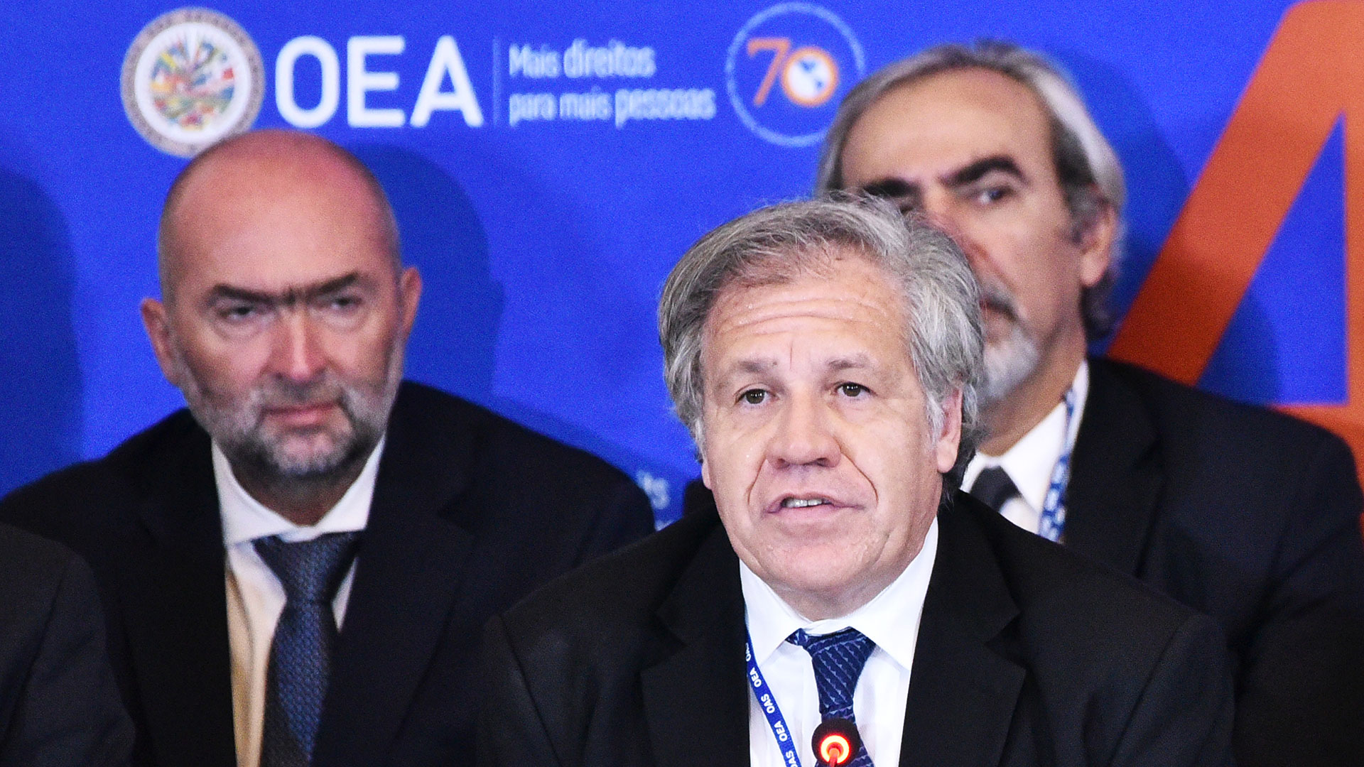 Luis Almagro, secretario general de la OEA (AFP)