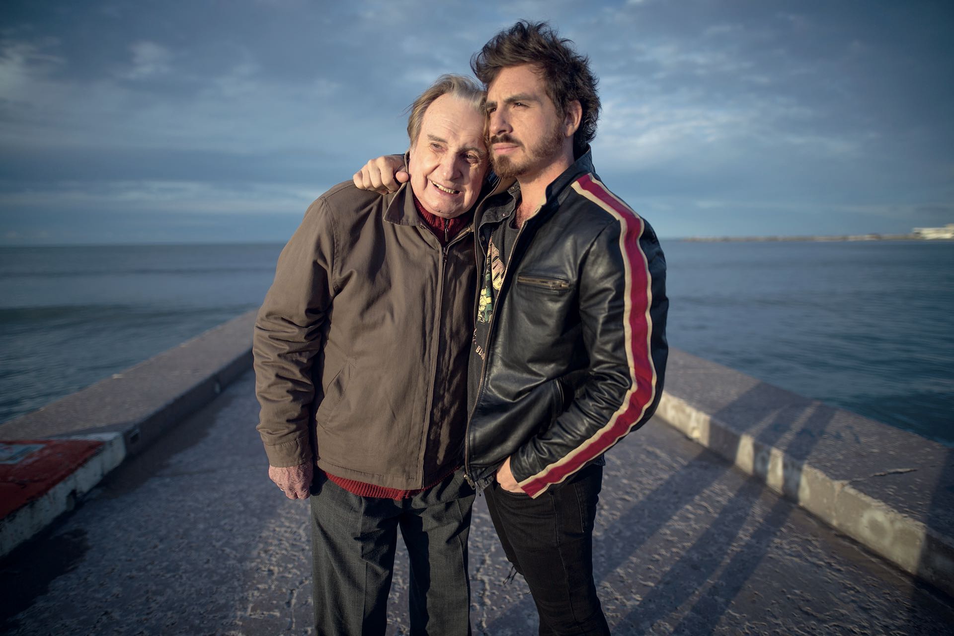 Fede Bal y su papá Santiago. (Foto GENTE)